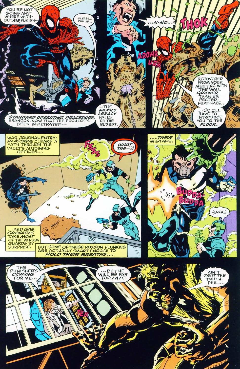 Read online Spider-Man, Punisher, Sabretooth: Designer Genes comic -  Issue # Full - 58