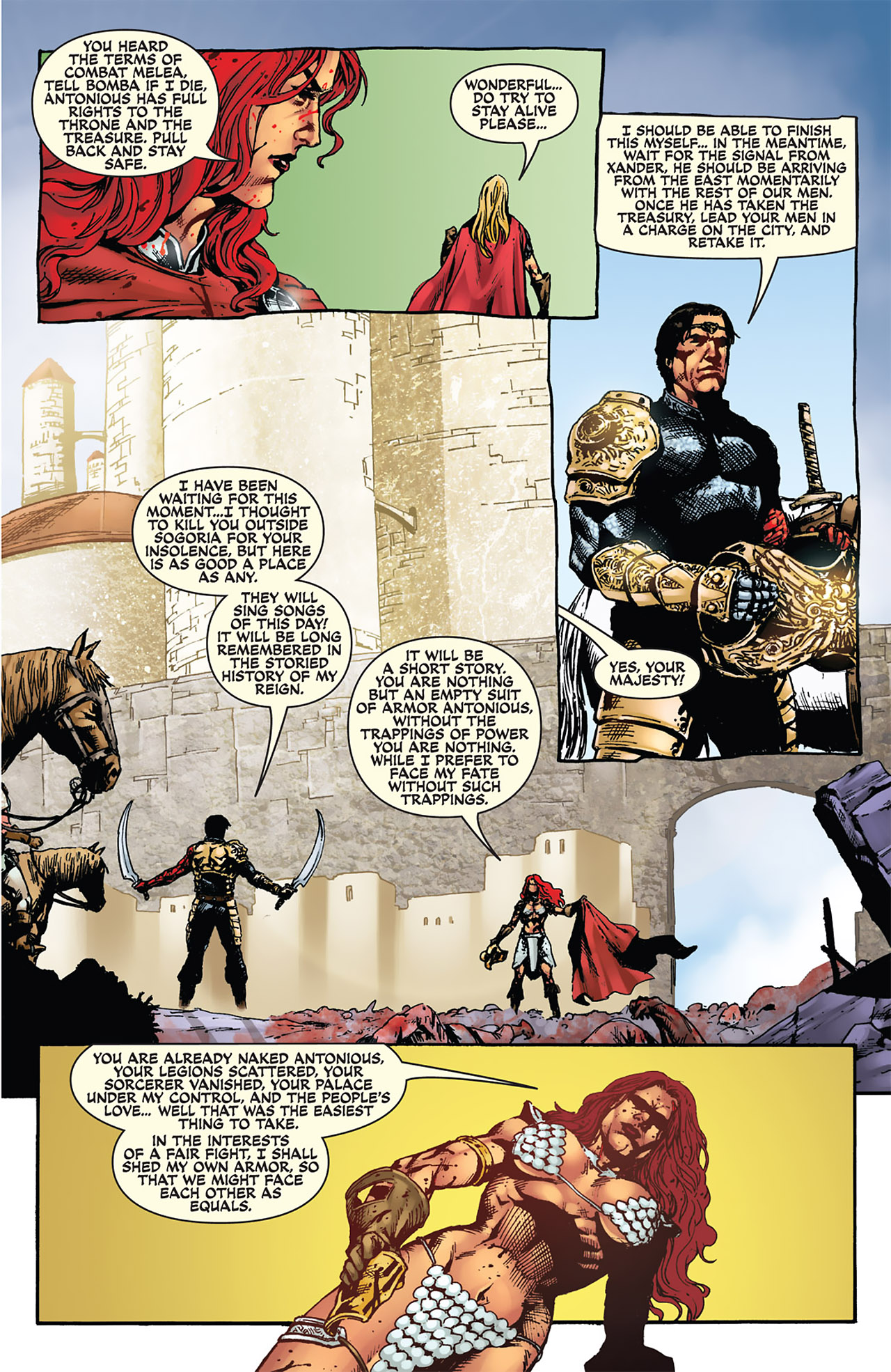 Read online Queen Sonja comic -  Issue #25 - 19