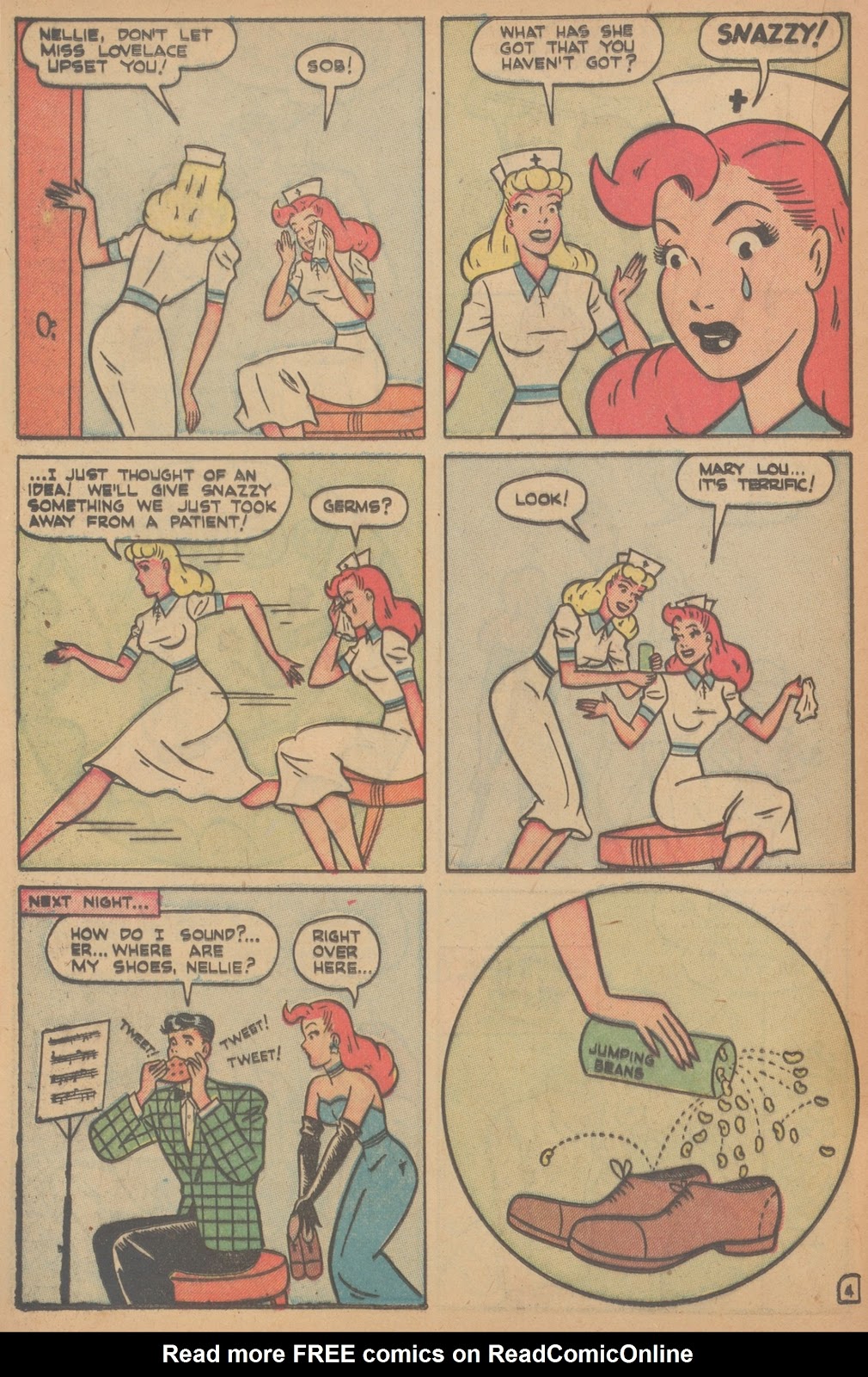 Read online Nellie The Nurse (1945) comic -  Issue #21 - 32