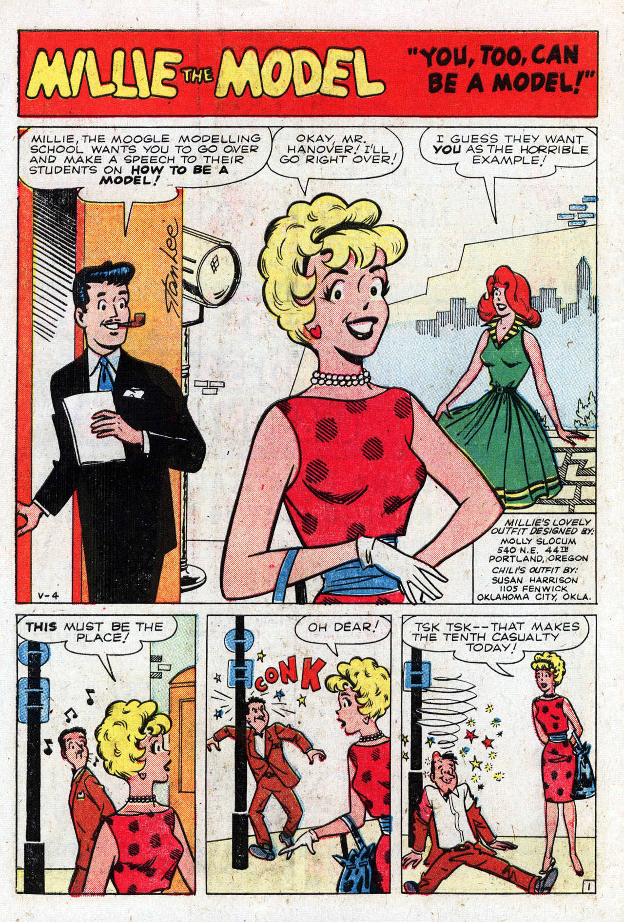Read online Millie the Model comic -  Issue #100 - 10