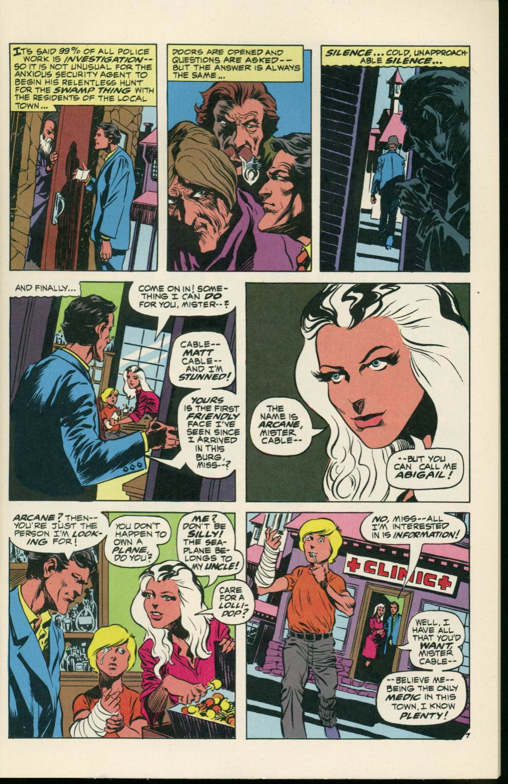 Read online Roots of the Swamp Thing comic -  Issue #2 - 9