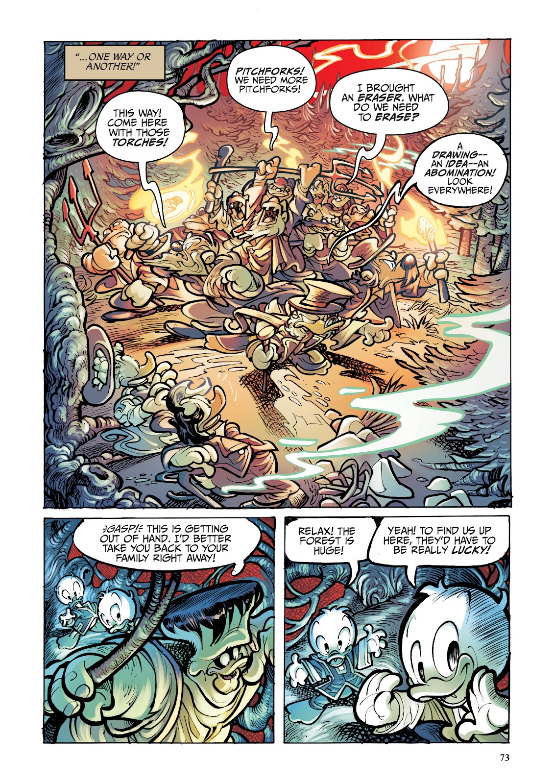 Disney Frankenstein, Starring Donald Duck issue TPB - Page 73