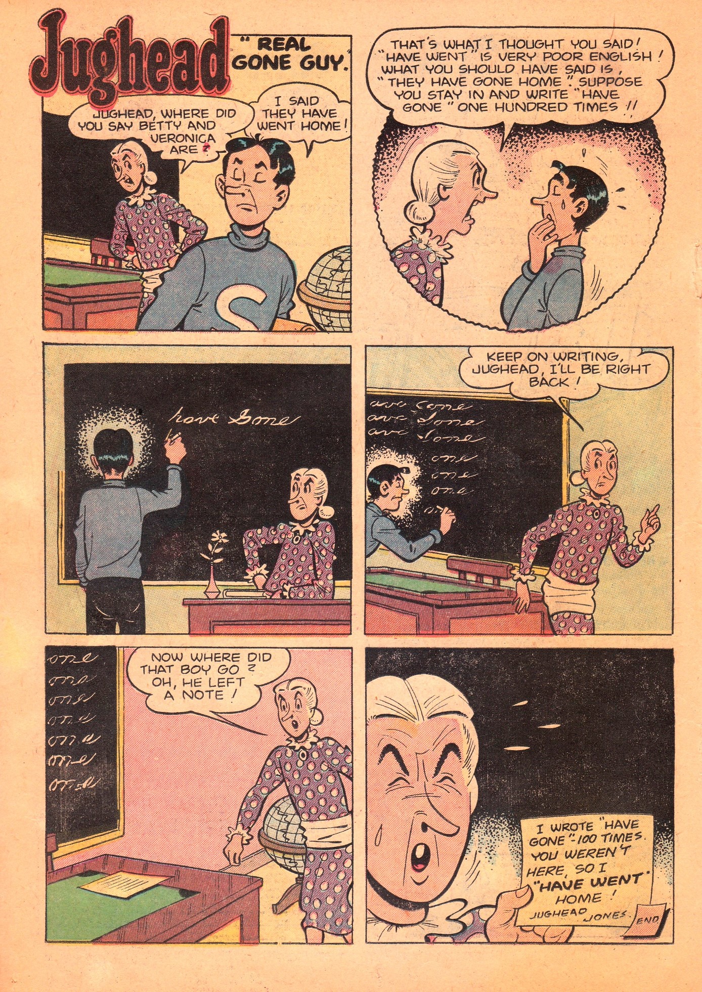 Read online Archie's Pal Jughead comic -  Issue #22 - 18