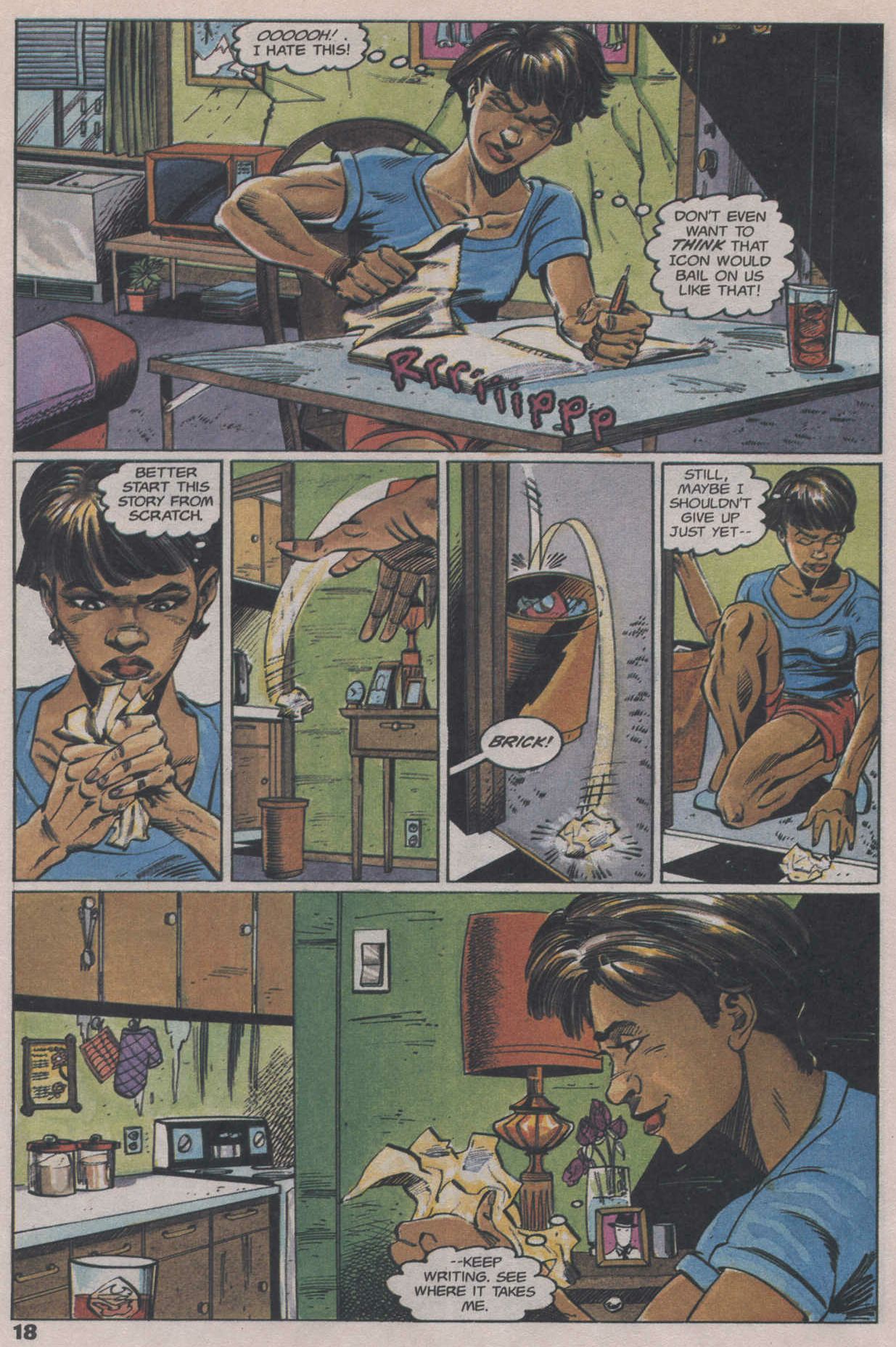 Read online Icon comic -  Issue #18 - 19