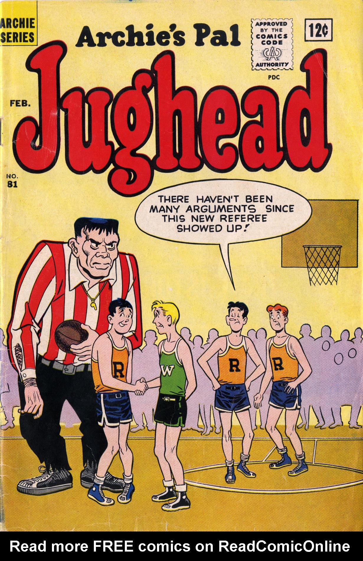 Read online Archie's Pal Jughead comic -  Issue #81 - 1