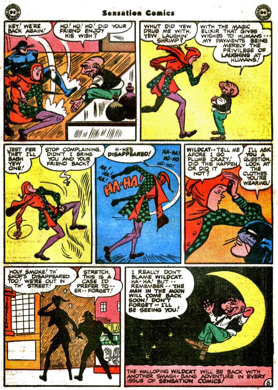 Read online Sensation (Mystery) Comics comic -  Issue #64 - 49