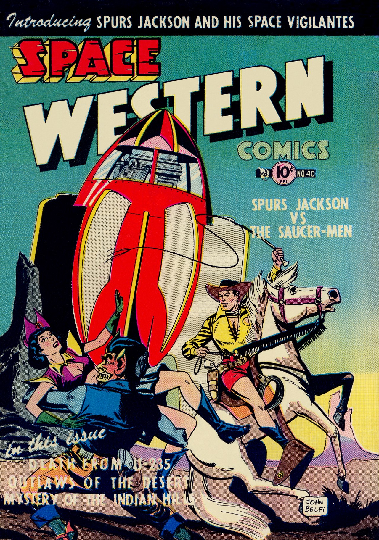 Read online Space Western Comics comic -  Issue #40 - 1