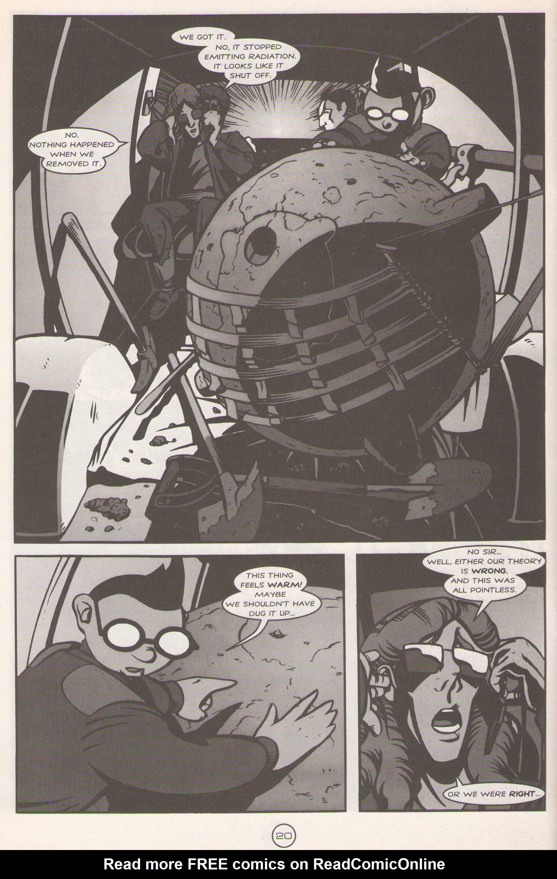 Read online Mister Blank comic -  Issue #7 - 22
