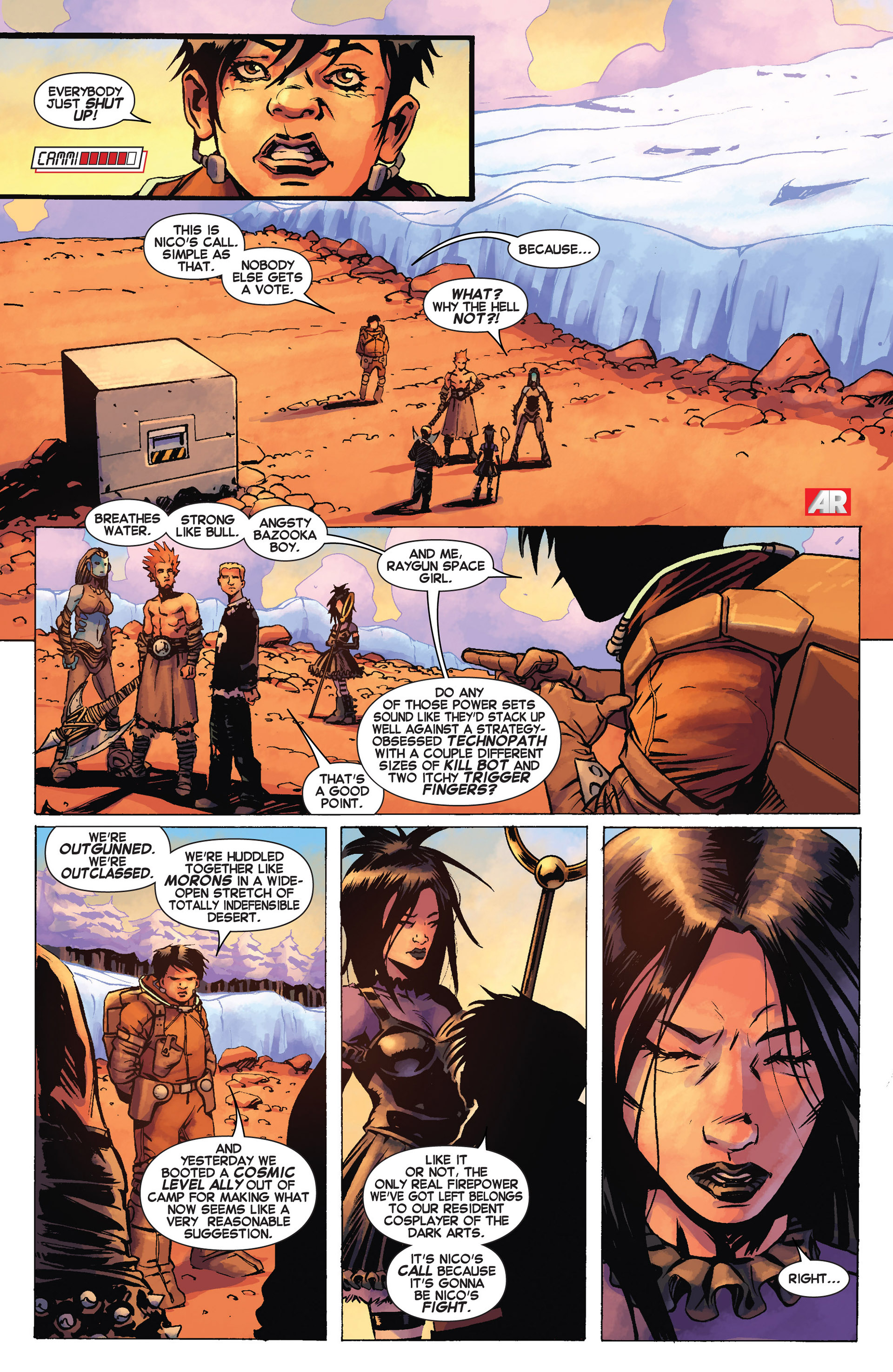 Read online Avengers Arena comic -  Issue #10 - 13