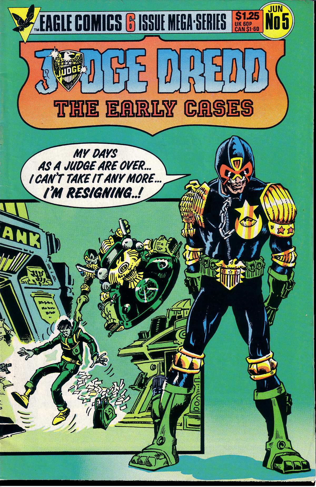 Read online Judge Dredd: The Early Cases comic -  Issue #5 - 1