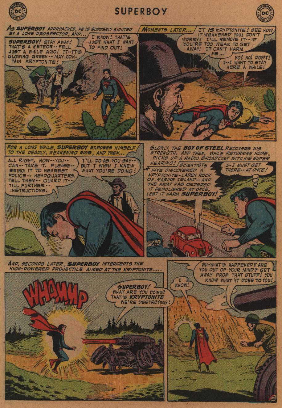 Read online Superboy (1949) comic -  Issue #58 - 22