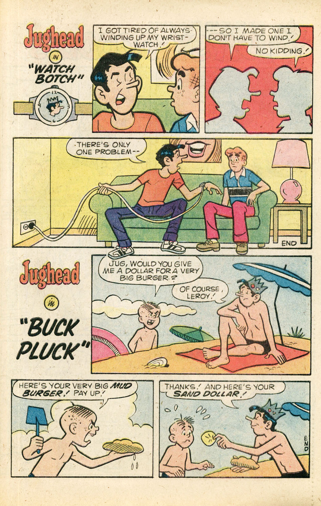 Read online Jughead's Jokes comic -  Issue #61 - 31