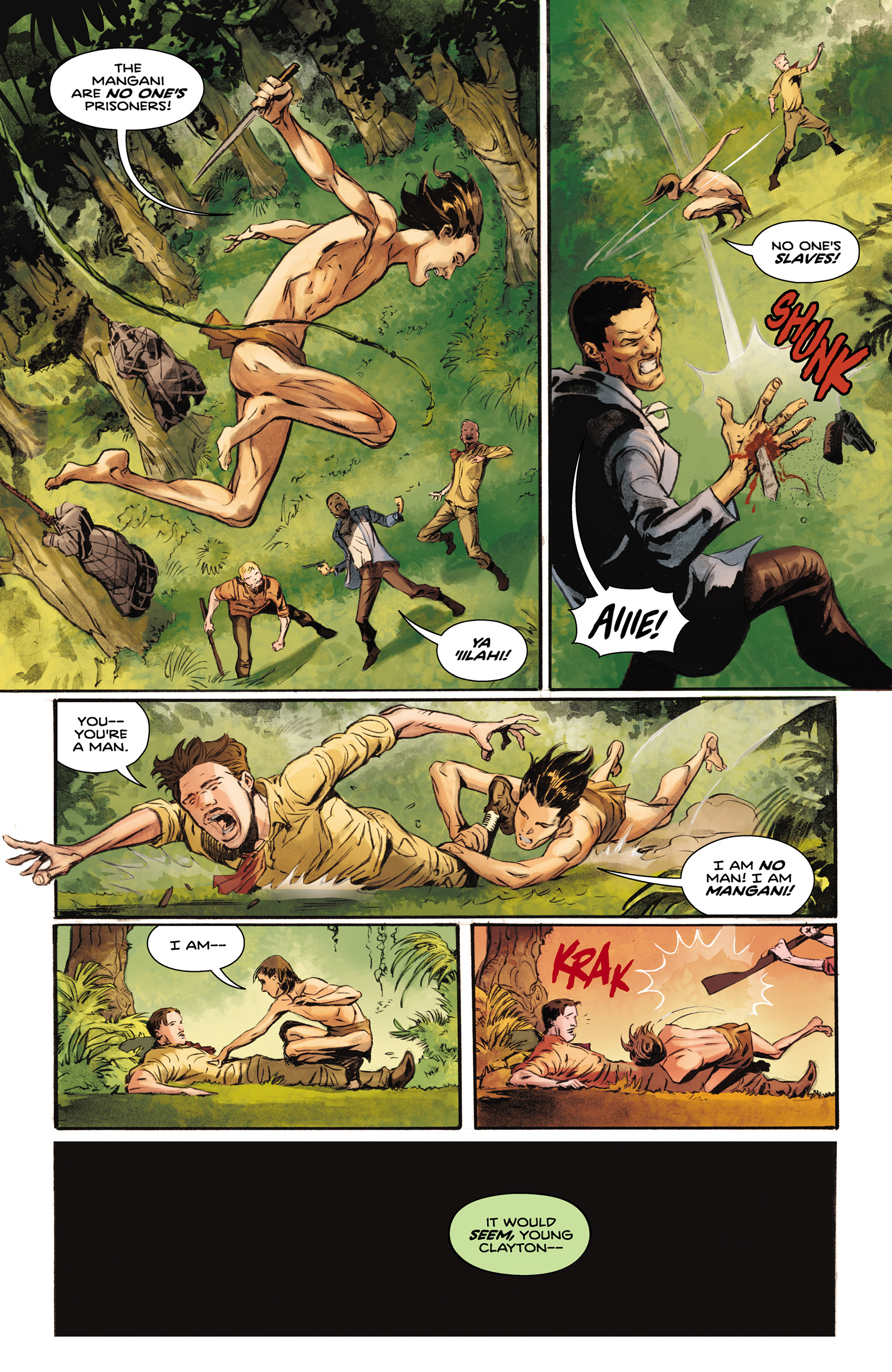 Read online Tarzan On the Planet of the Apes comic -  Issue #1 - 21
