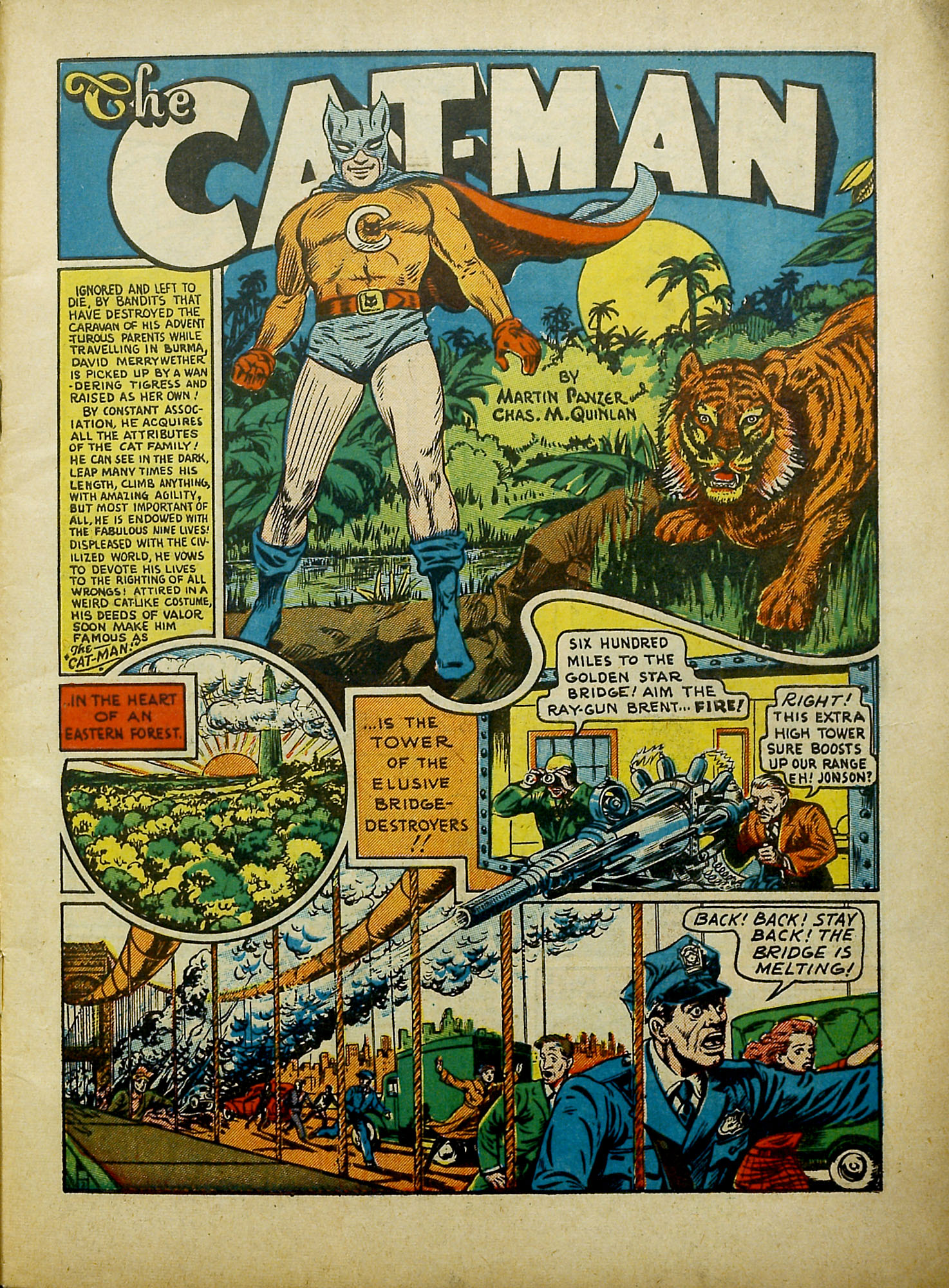 Read online Cat-Man Comics comic -  Issue #1 - 3