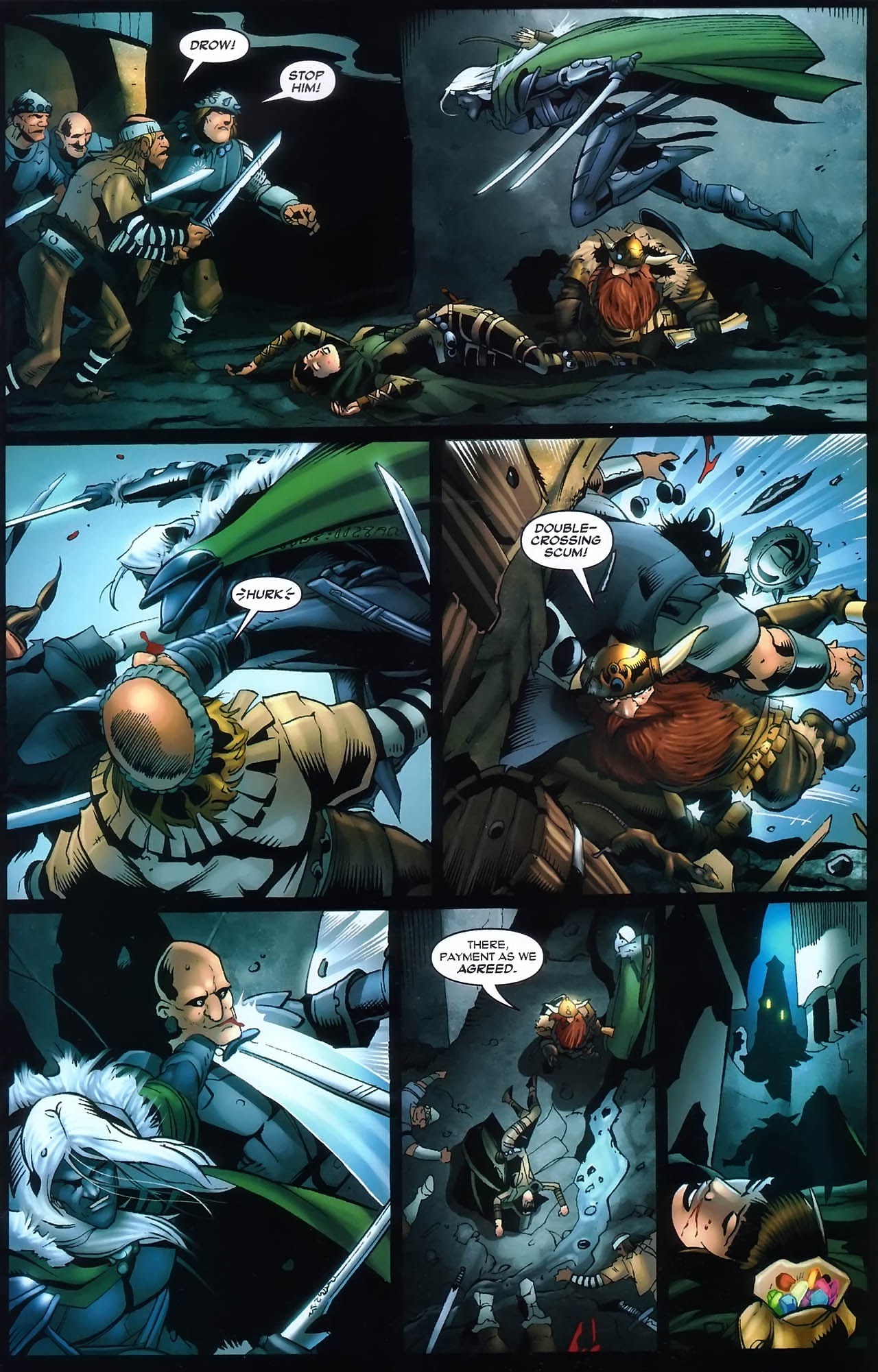 Read online Forgotten Realms: Streams of Silver comic -  Issue #1 - 17