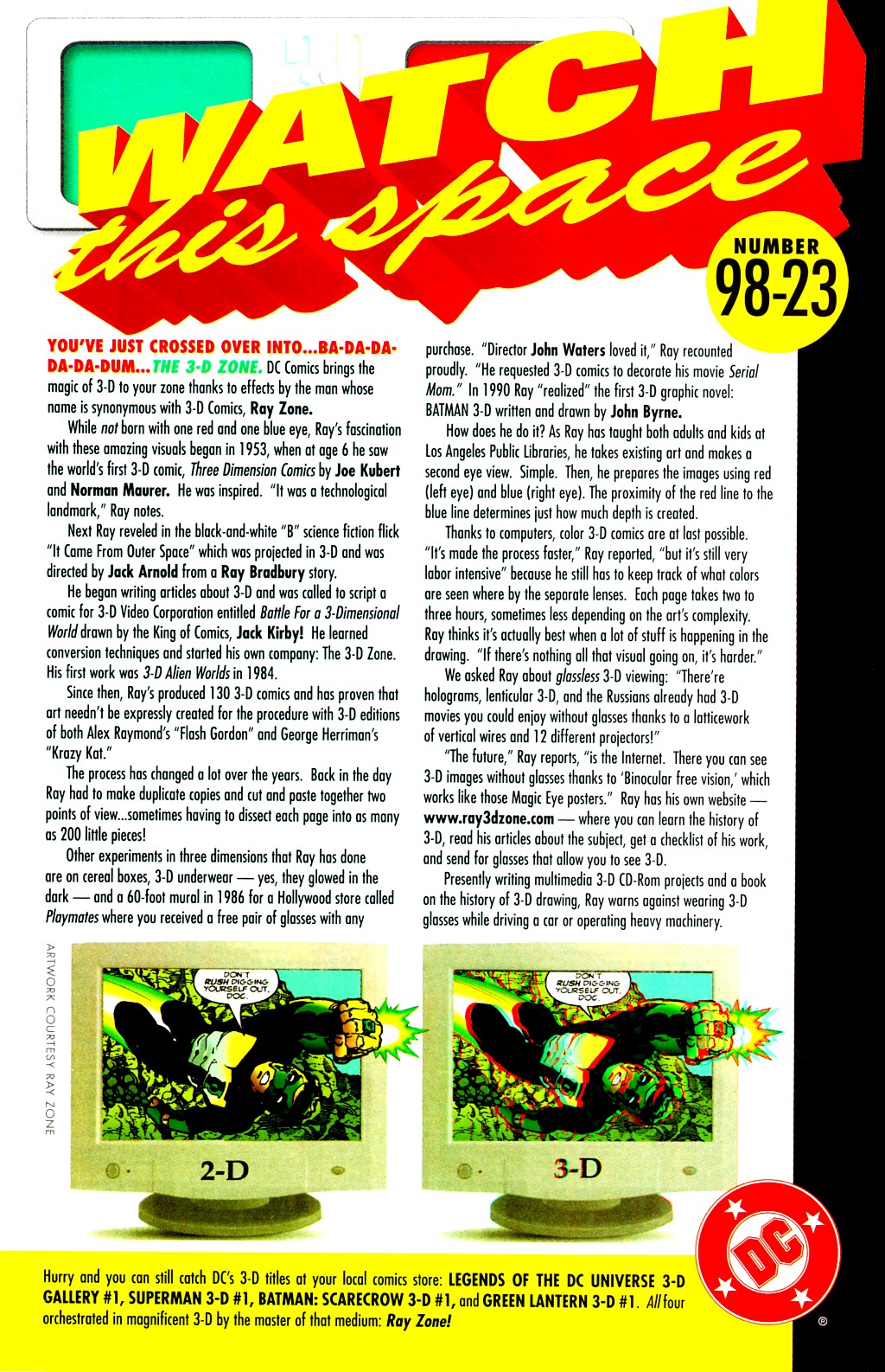 Read online Green Lantern 3-D comic -  Issue # Full - 39