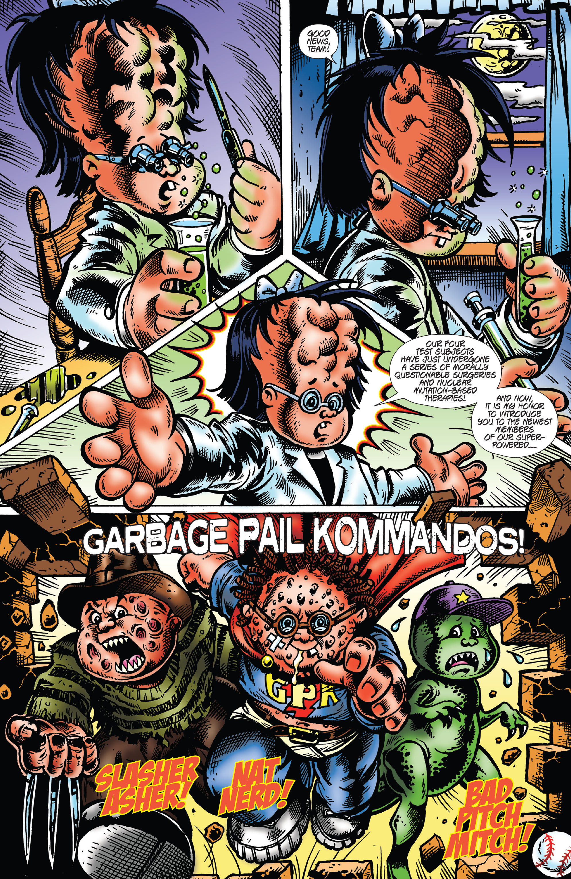 Read online Garbage Pail Kids: Origins comic -  Issue #3 - 8