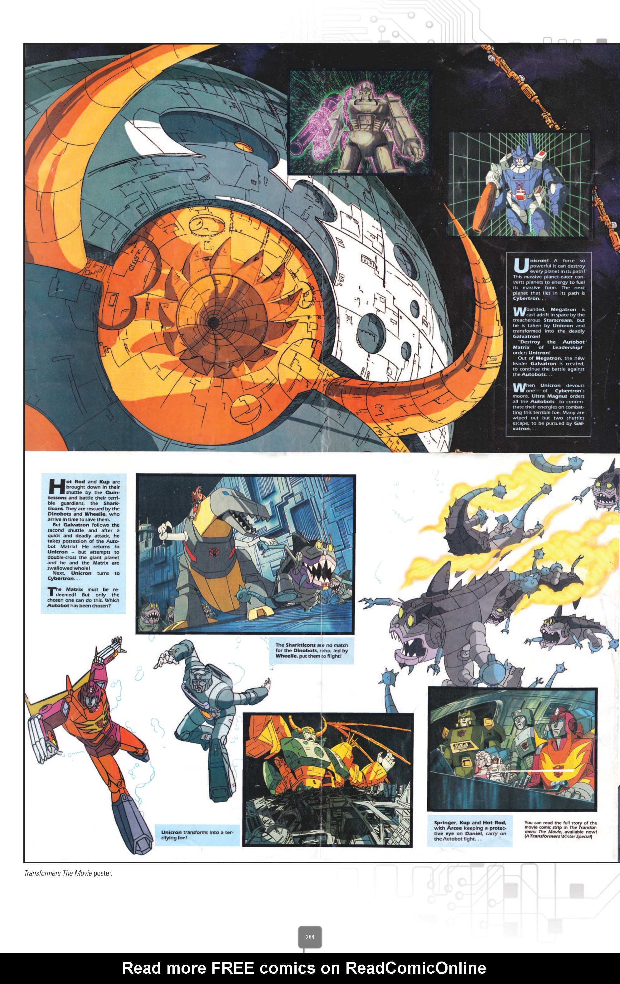 Read online The Transformers Classics UK comic -  Issue # TPB 3 - 284