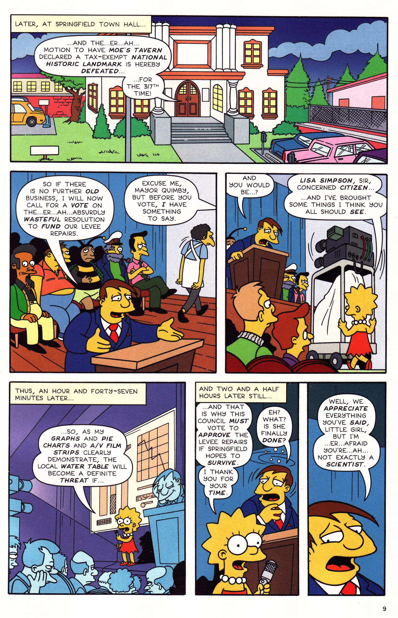 Read online Simpsons Comics comic -  Issue #138 - 11