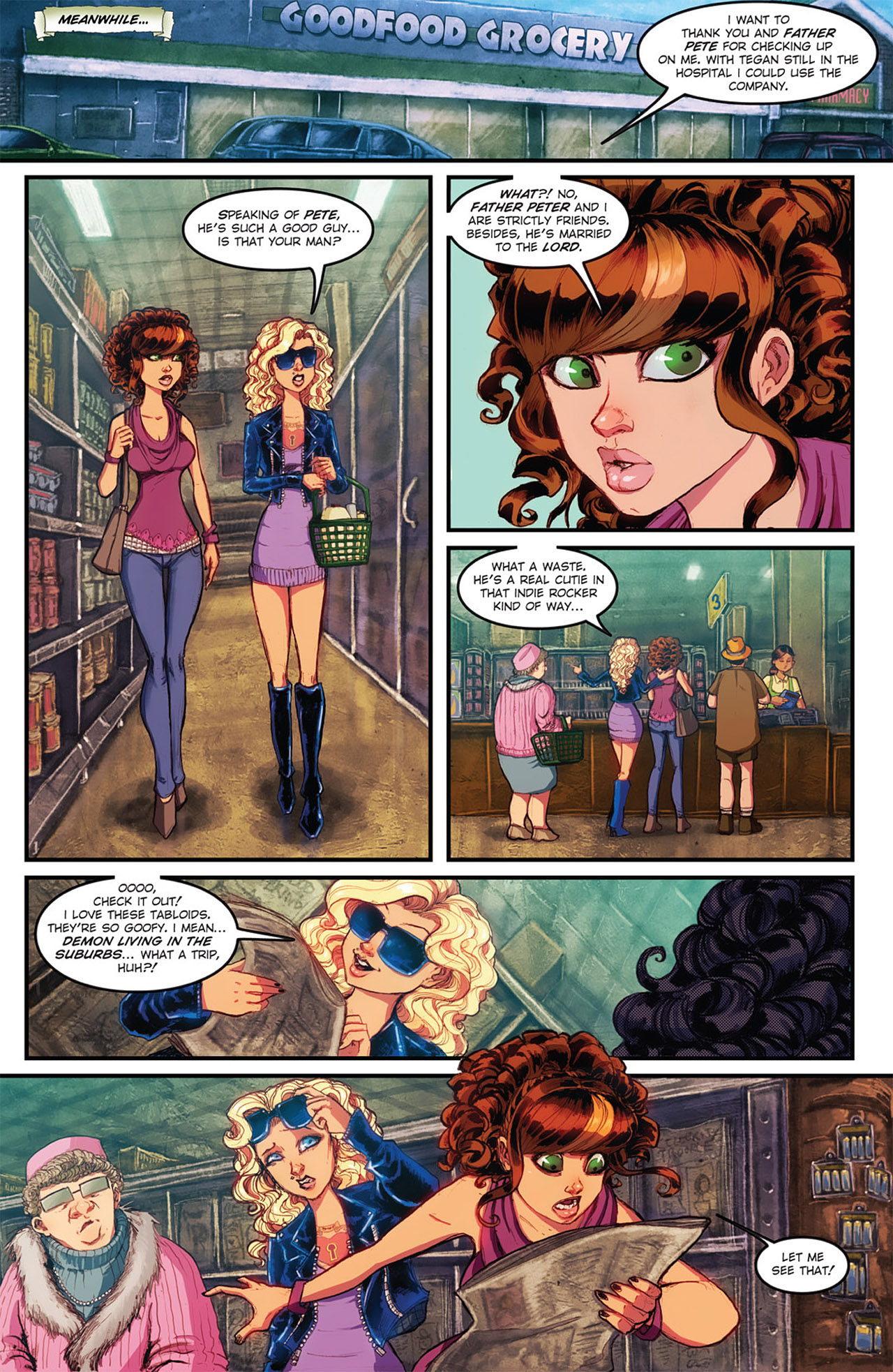 Read online Avengelyne (2011) comic -  Issue #4 - 6