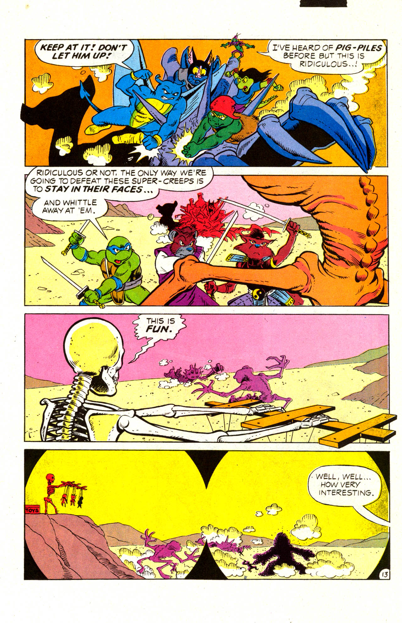 Read online Teenage Mutant Ninja Turtles Adventures (1989) comic -  Issue #39 - 14