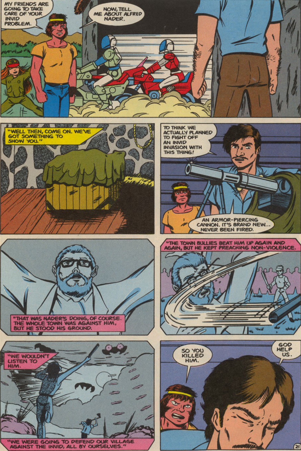 Read online Robotech The New Generation comic -  Issue #7 - 27