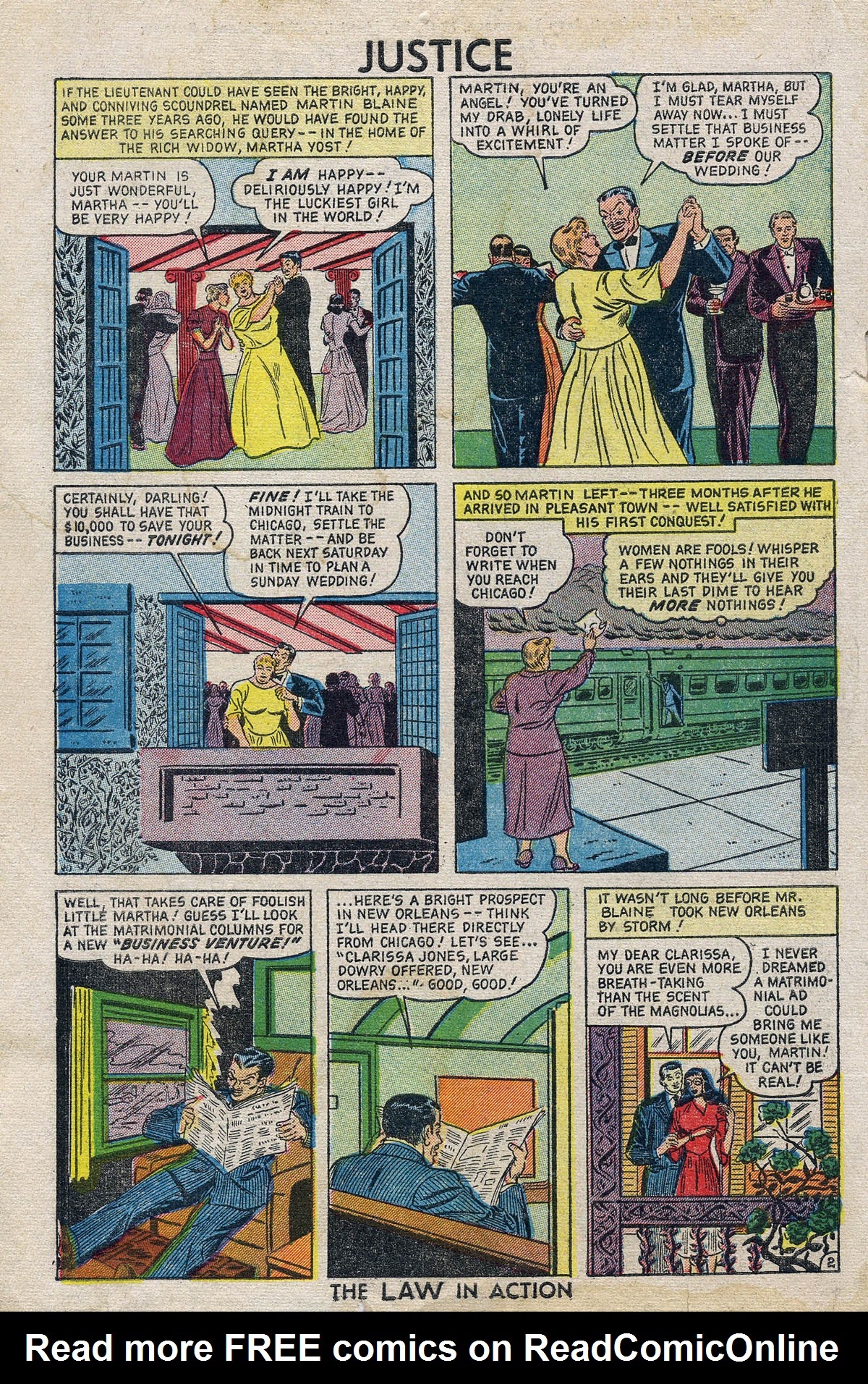 Read online Justice Comics (1948) comic -  Issue #12 - 4