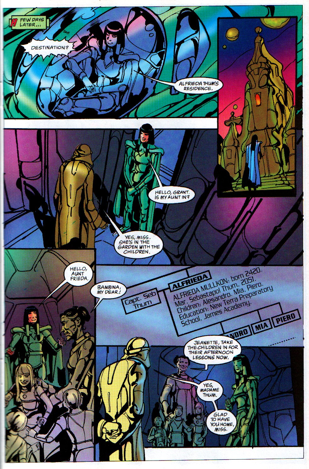 Read online John Jakes' Mulkon Empire comic -  Issue #3 - 9