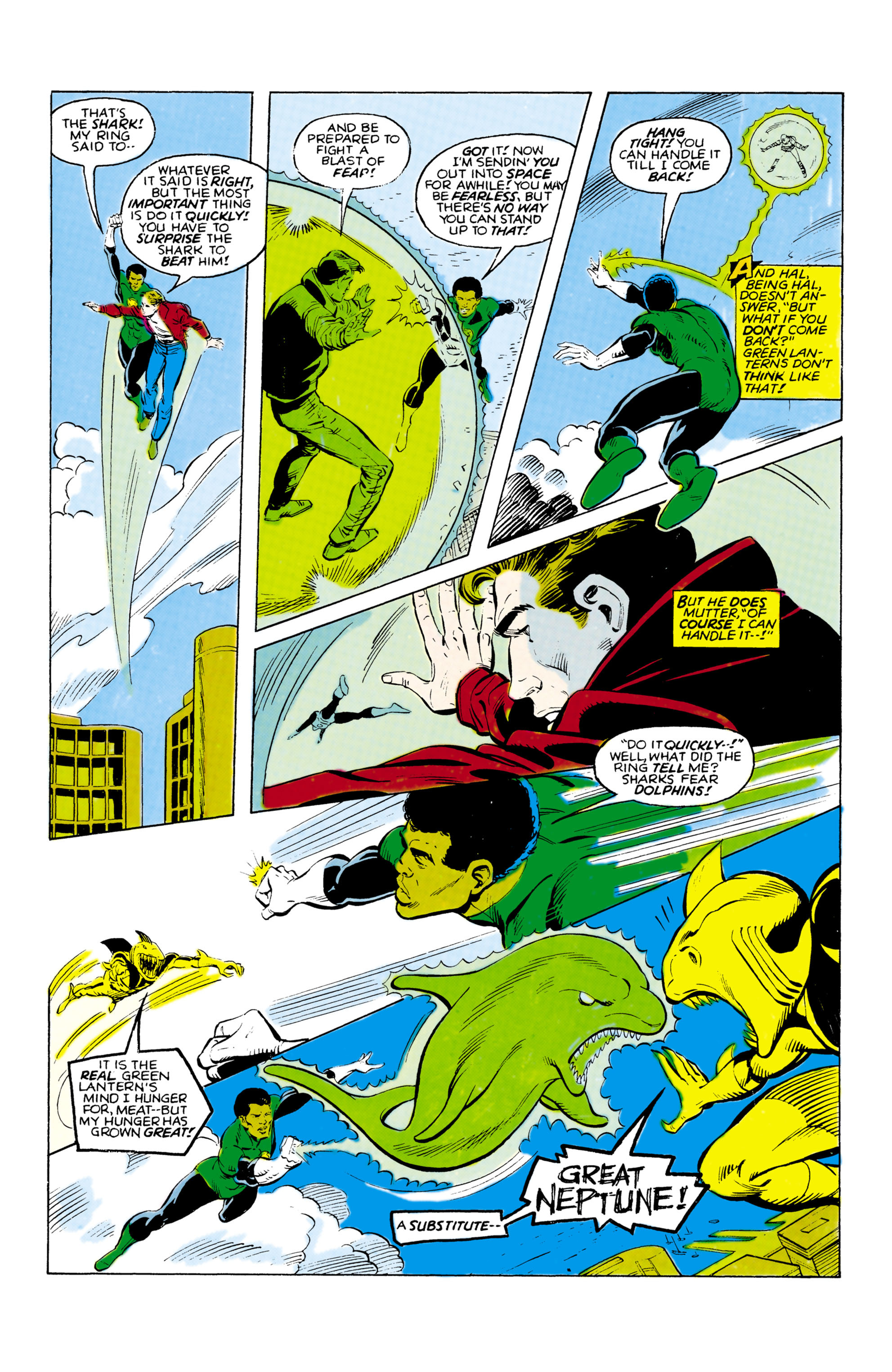 Read online Green Lantern (1960) comic -  Issue #196 - 20