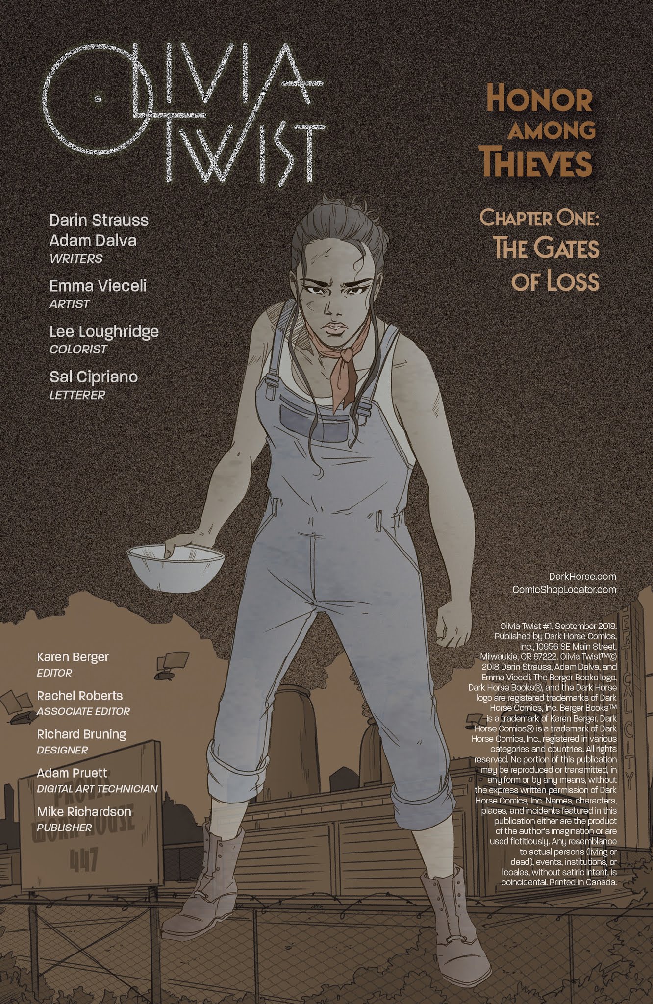 Read online Olivia Twist comic -  Issue #1 - 2