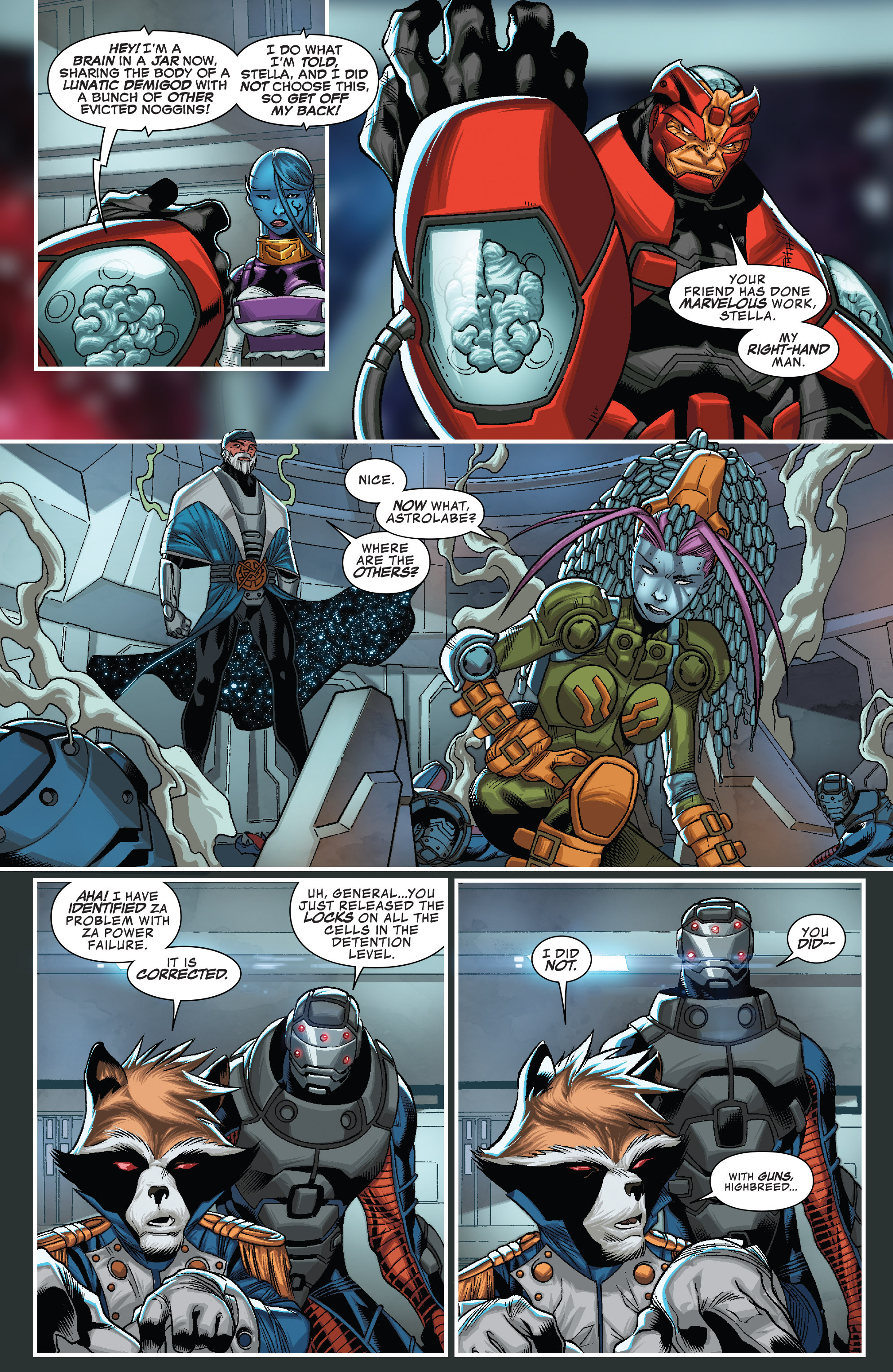 Read online Guardians of Infinity comic -  Issue #7 - 13