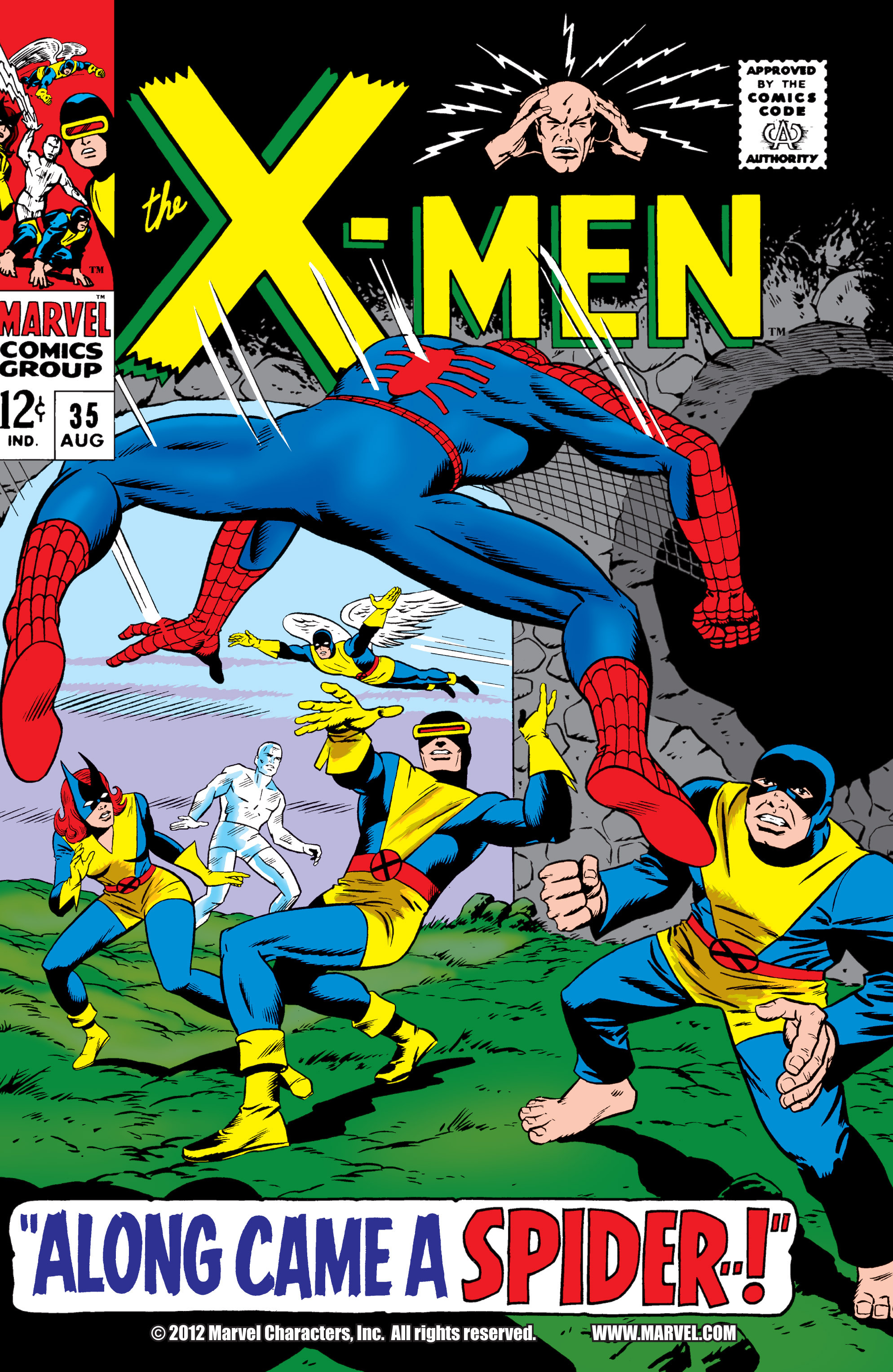 Read online Uncanny X-Men (1963) comic -  Issue #35 - 1