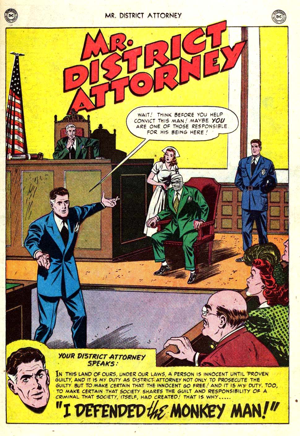 Read online Mr. District Attorney comic -  Issue #12 - 15