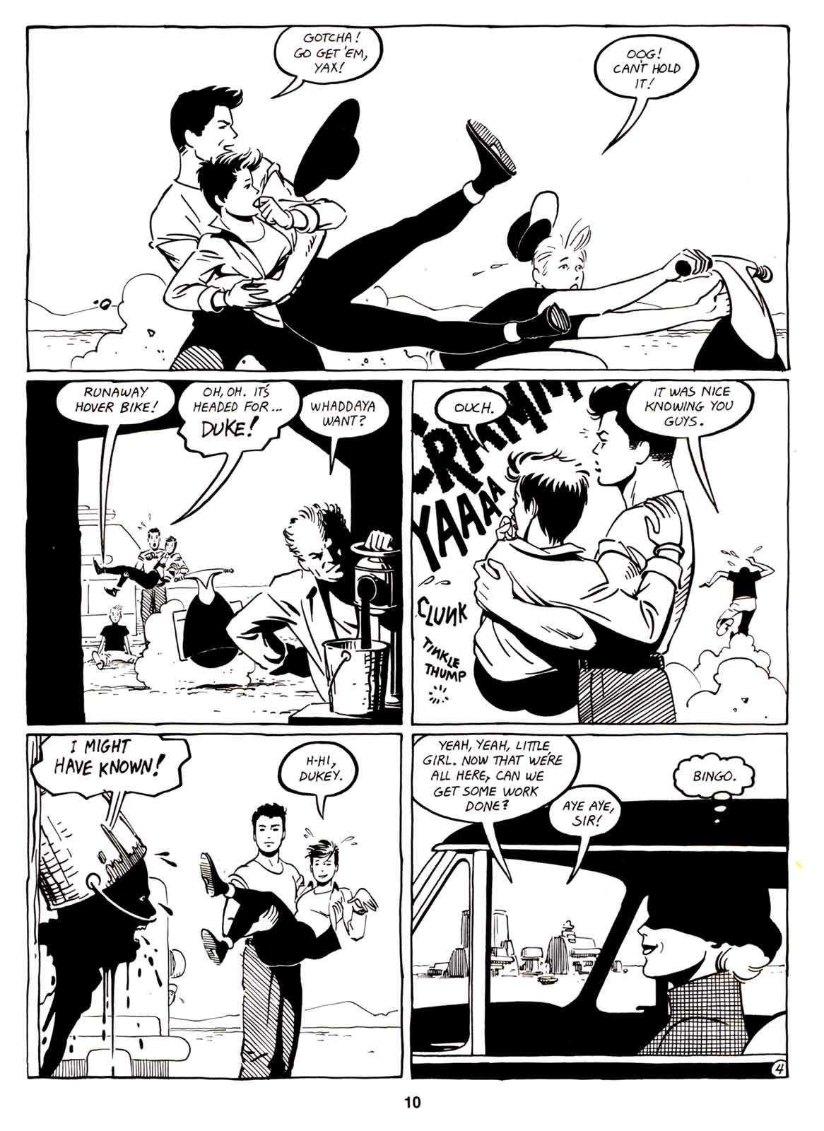 Read online Love and Rockets (1982) comic -  Issue #6 - 12