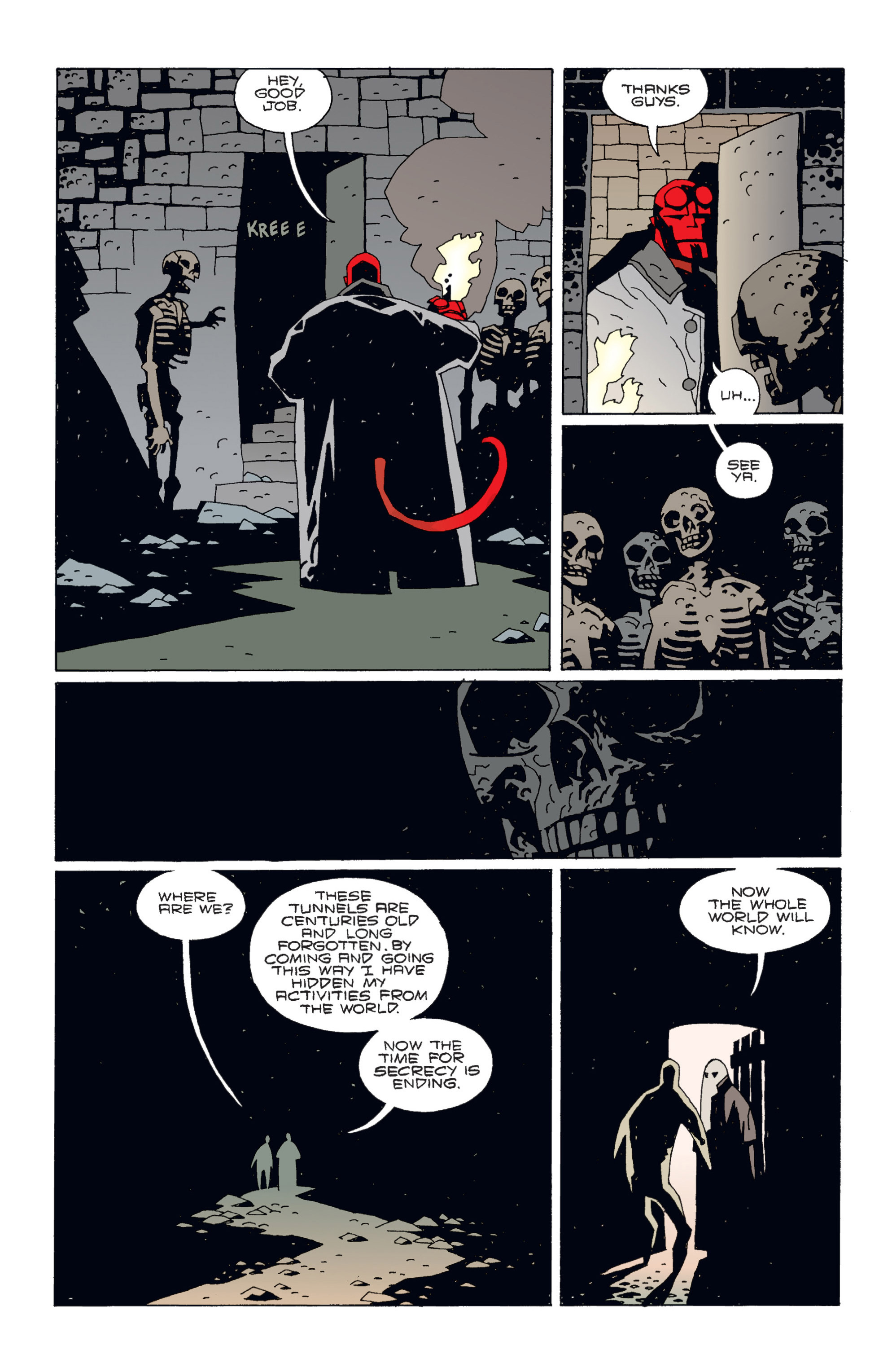 Read online Hellboy comic -  Issue #3 - 151