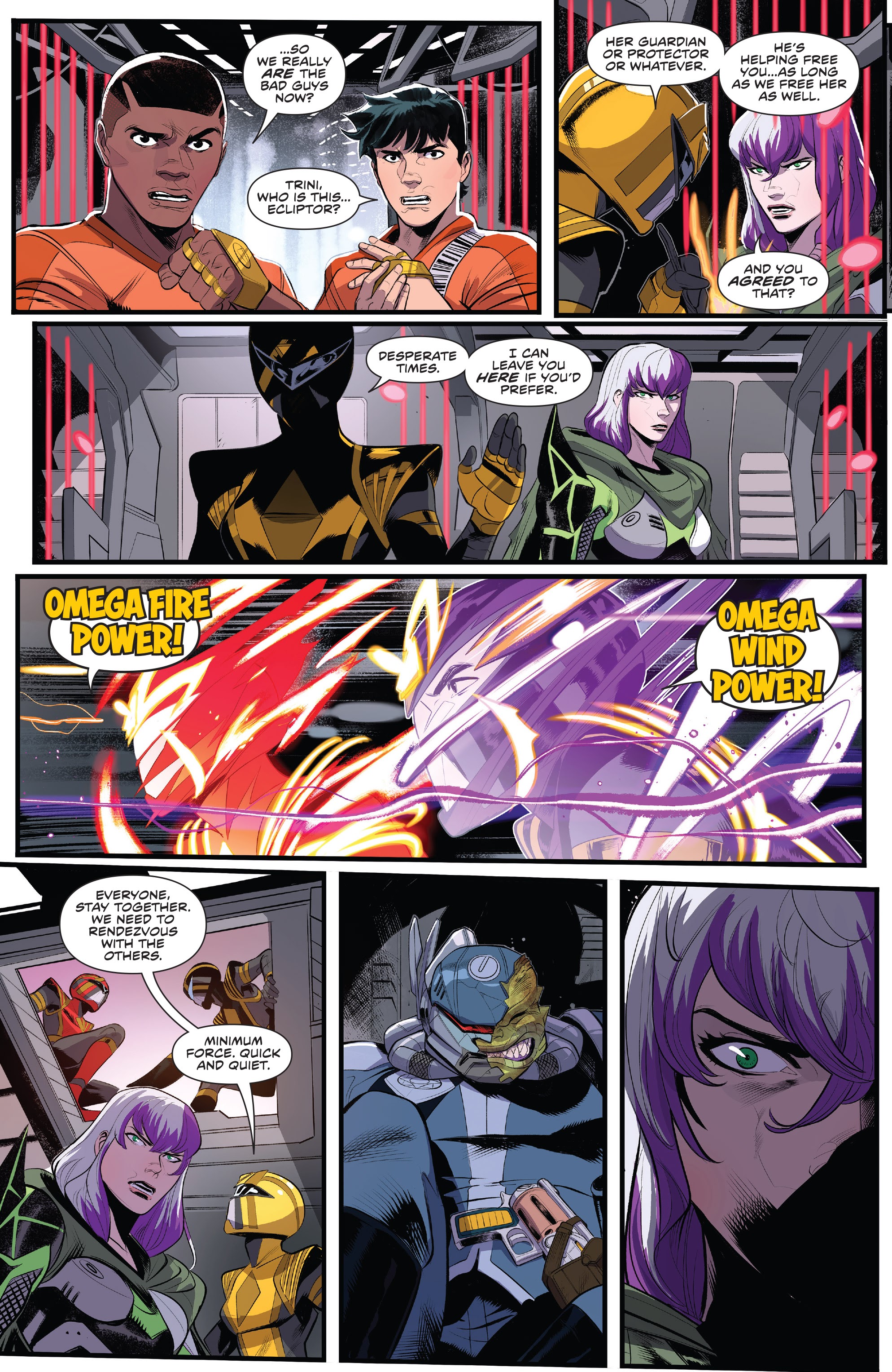 Read online Power Rangers comic -  Issue #6 - 17