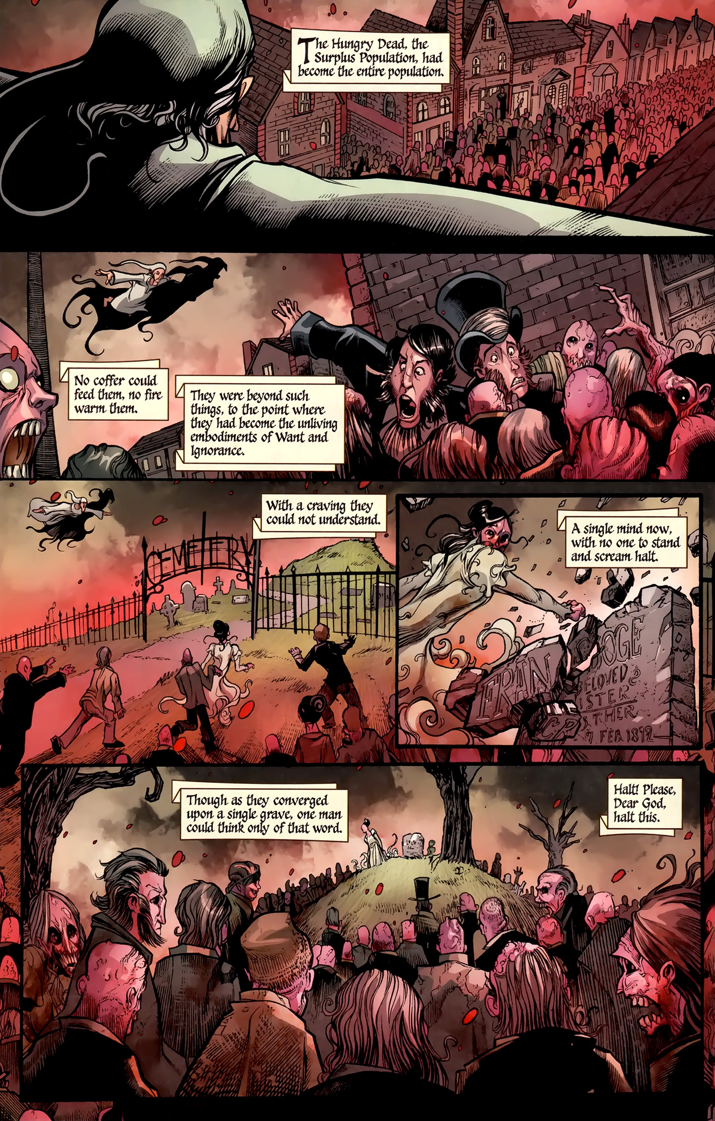 Read online Zombies Christmas Carol comic -  Issue #4 - 15