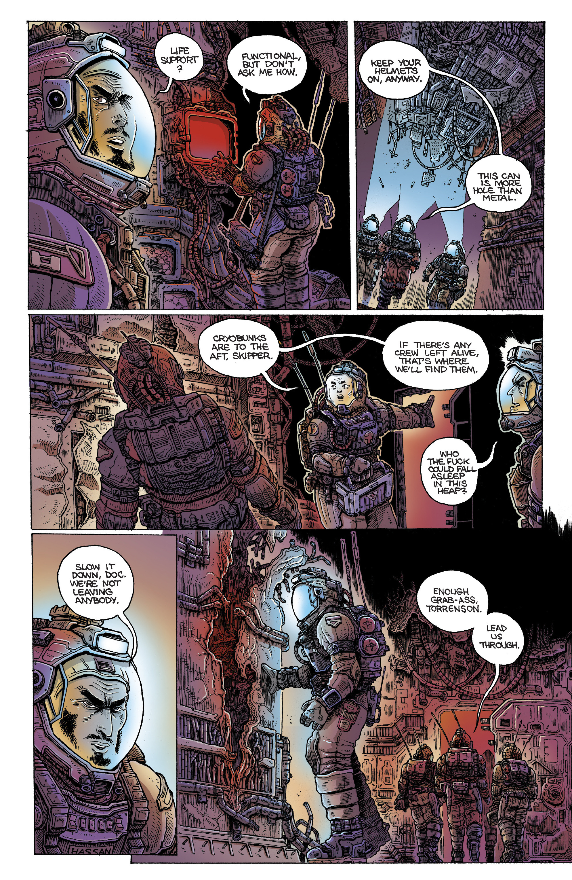 Read online Aliens: Dead Orbit comic -  Issue #1 - 19