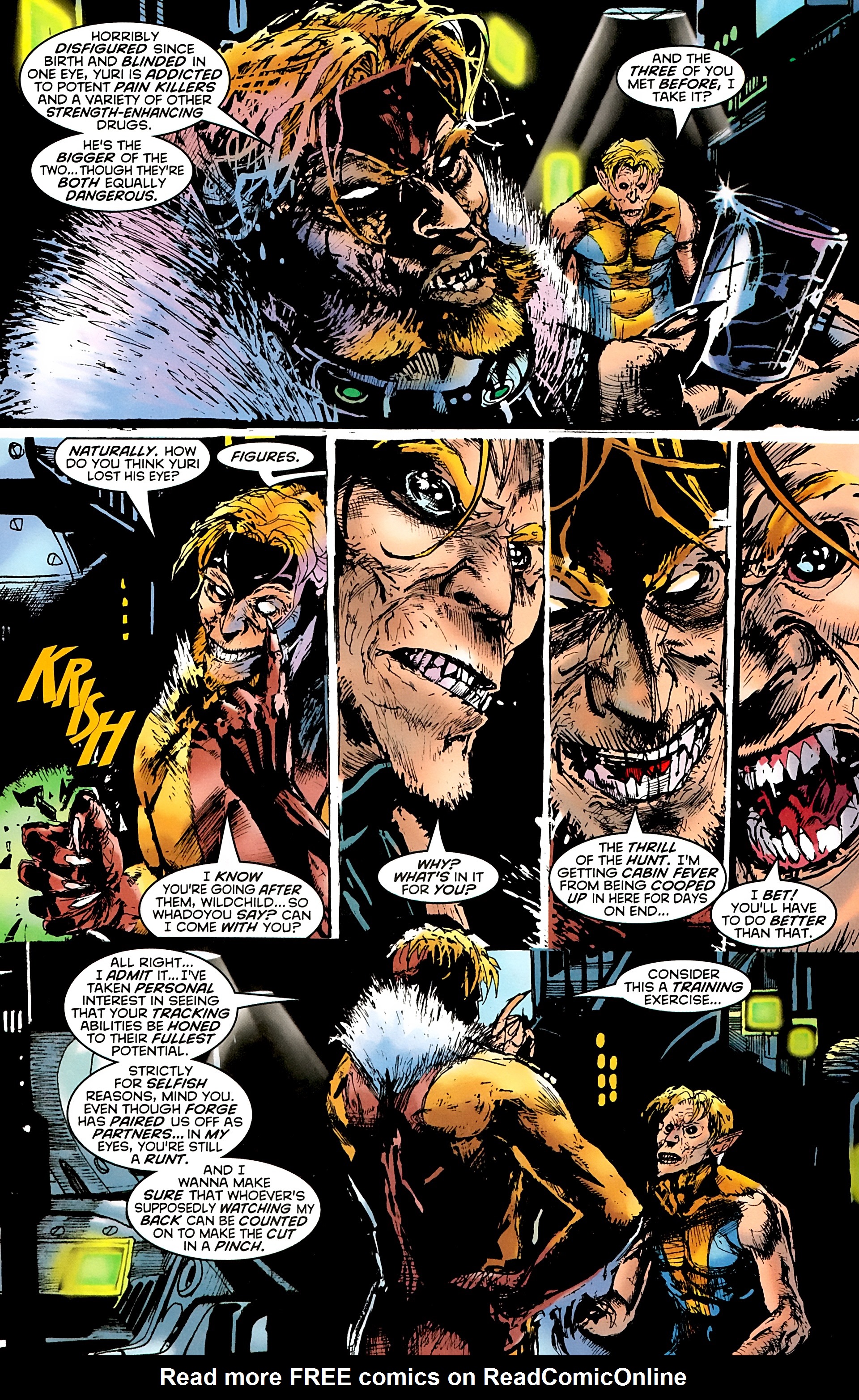 Read online Sabretooth (1998) comic -  Issue # Full - 11