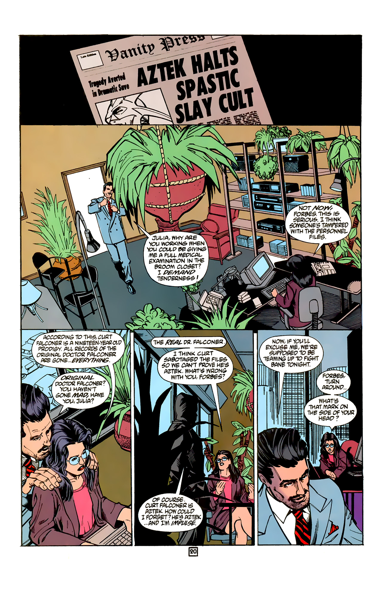 Read online Aztek: The Ultimate Man comic -  Issue #8 - 21