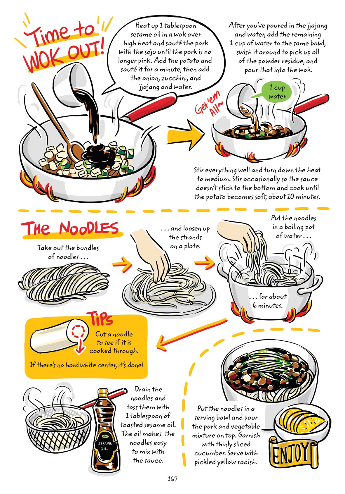 Read online Cook Korean! A Comic Book With Recipes comic -  Issue # TPB (Part 2) - 68
