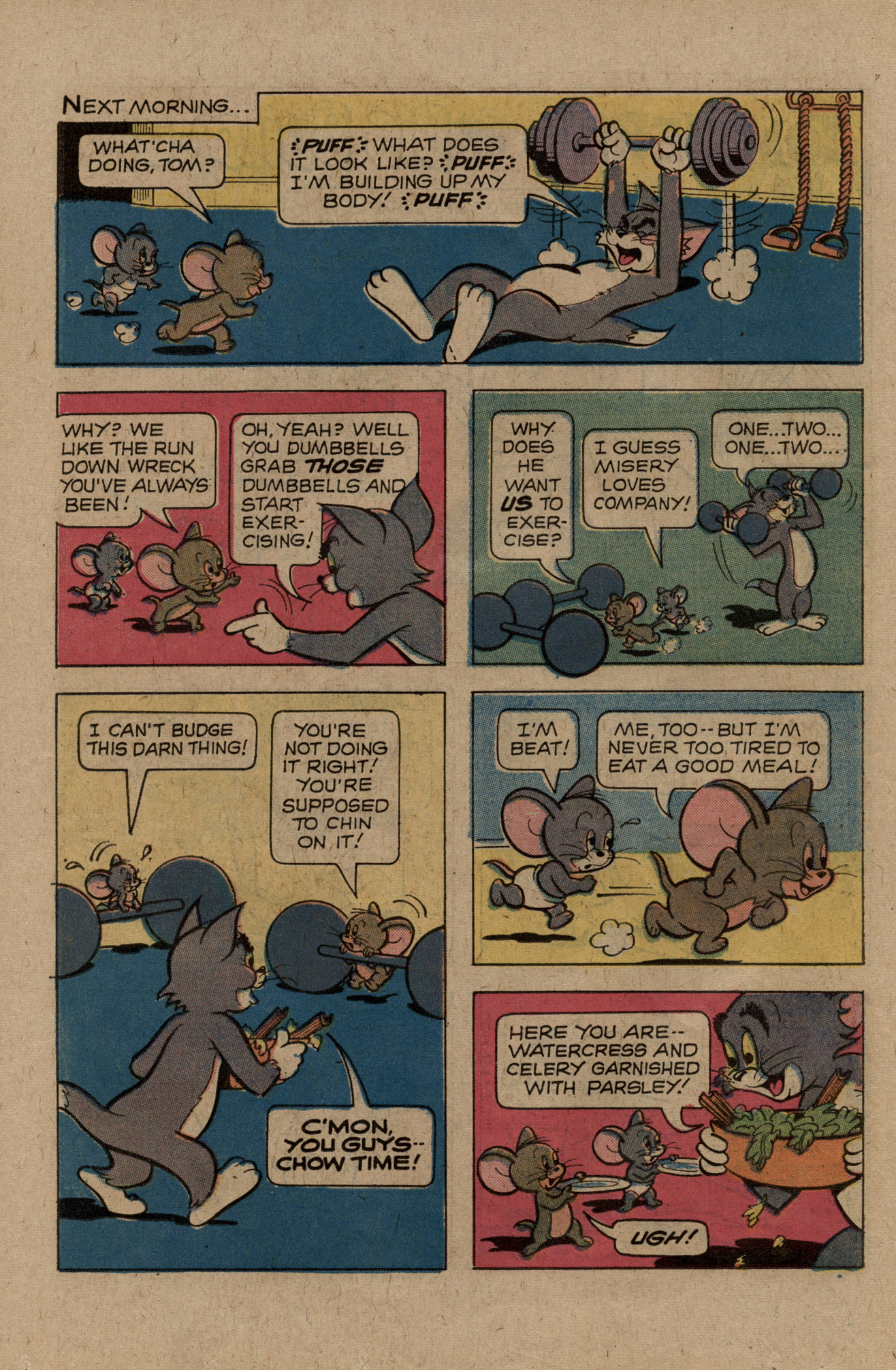 Read online Tom and Jerry comic -  Issue #282 - 22