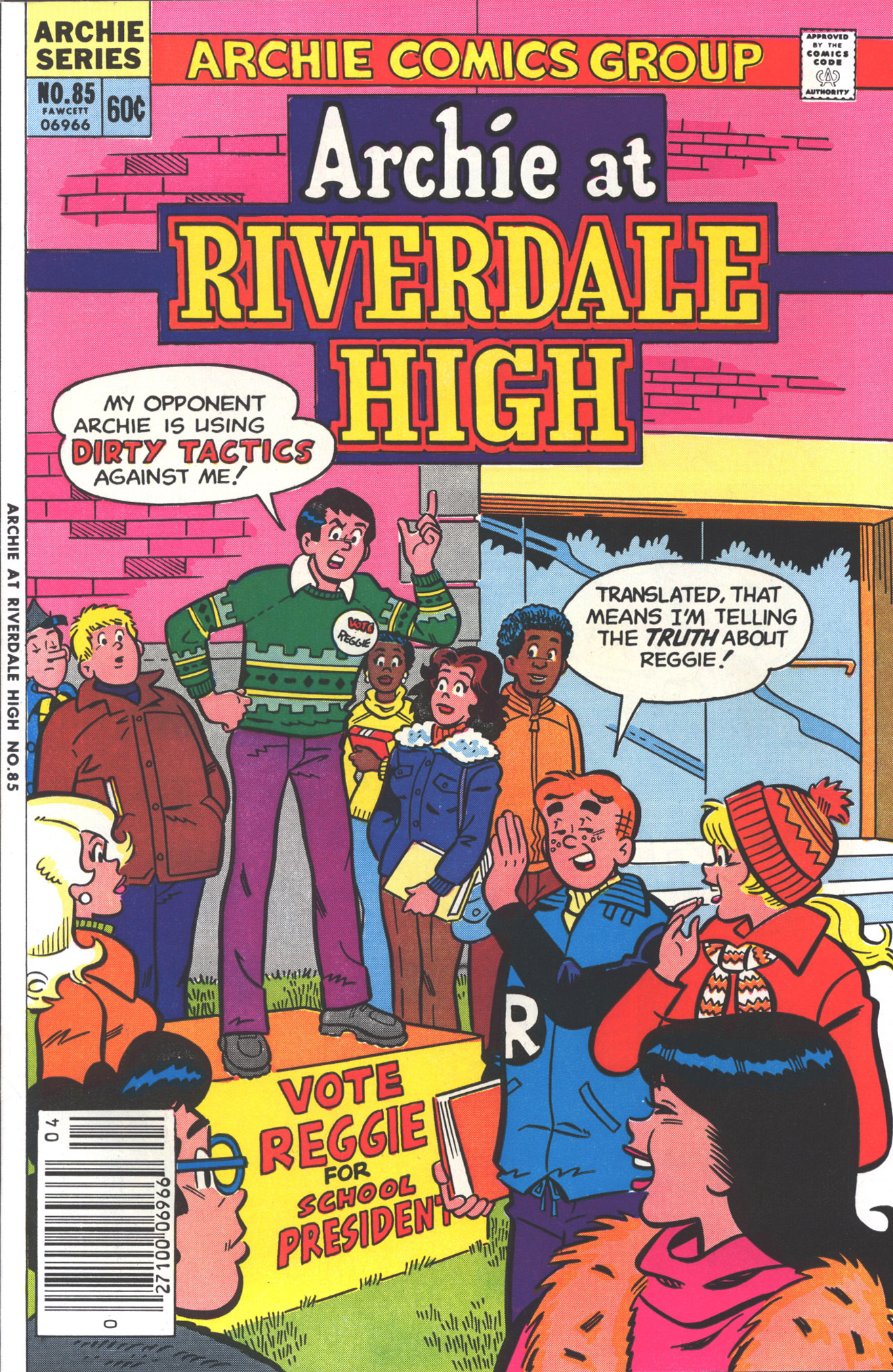 Read online Archie at Riverdale High (1972) comic -  Issue #85 - 1