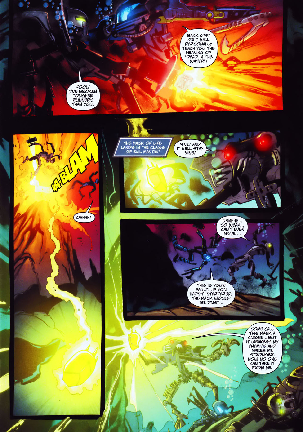 Read online Bionicle: Ignition comic -  Issue #10 - 3