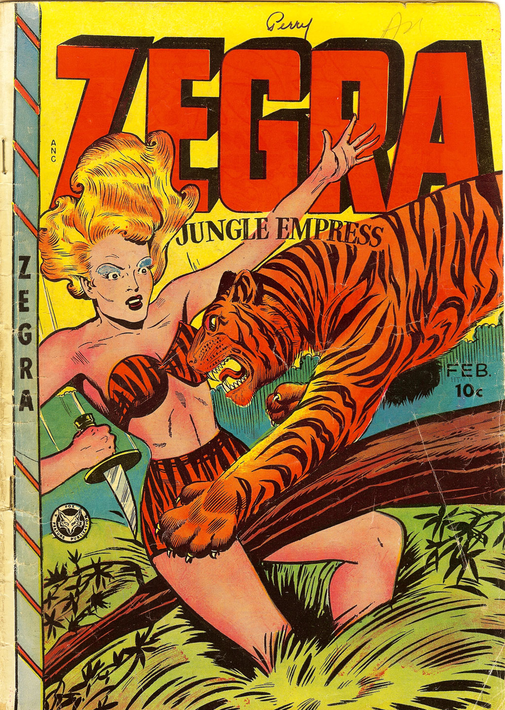 Read online Zegra, Jungle Empress comic -  Issue #4 - 1