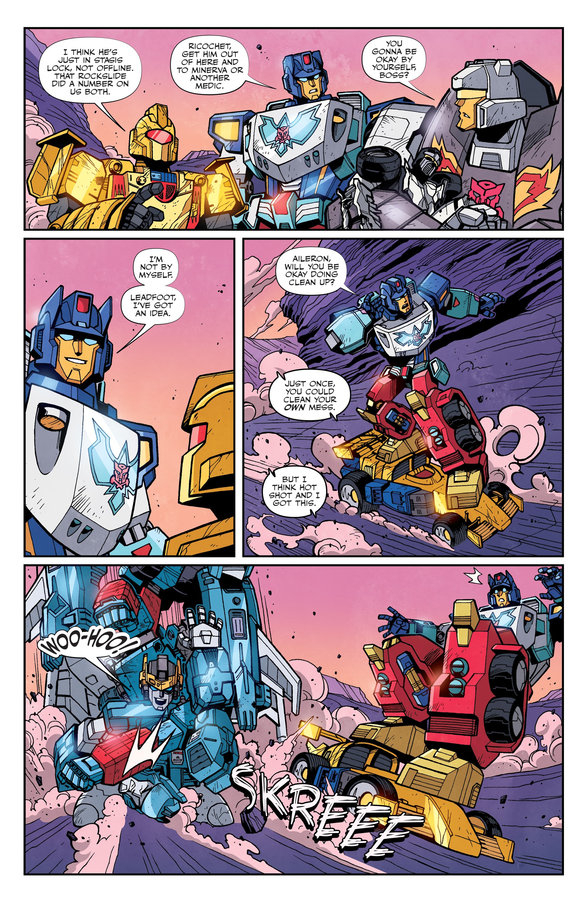 Read online Transformers: Wreckers-Tread and Circuits comic -  Issue #3 - 17