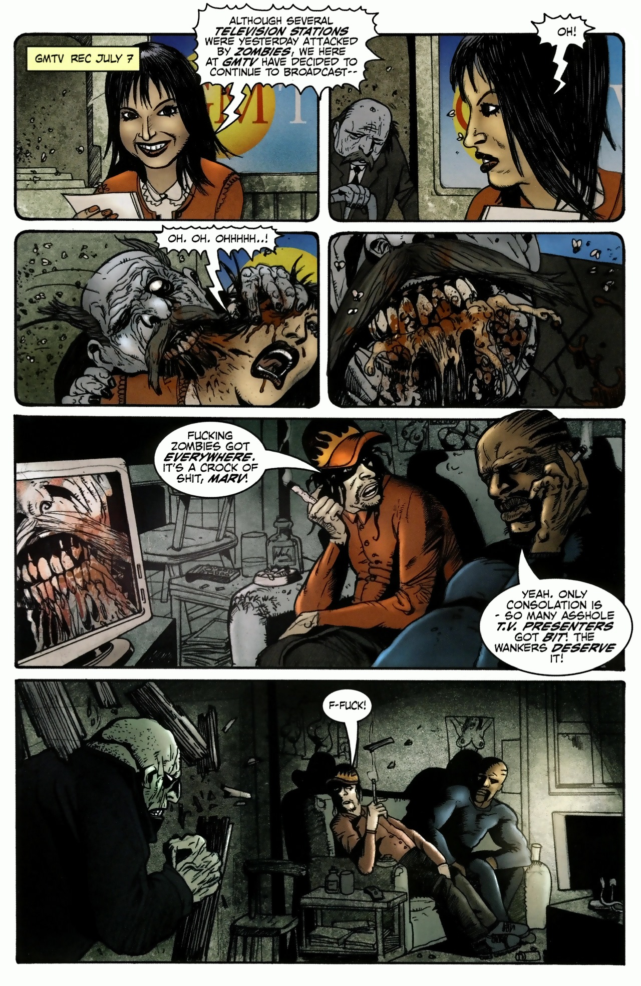 Read online The Dead: Kingdom of Flies comic -  Issue #3 - 14