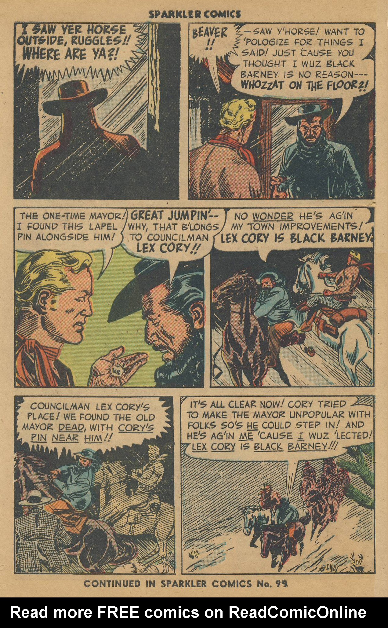 Read online Sparkler Comics comic -  Issue #98 - 32