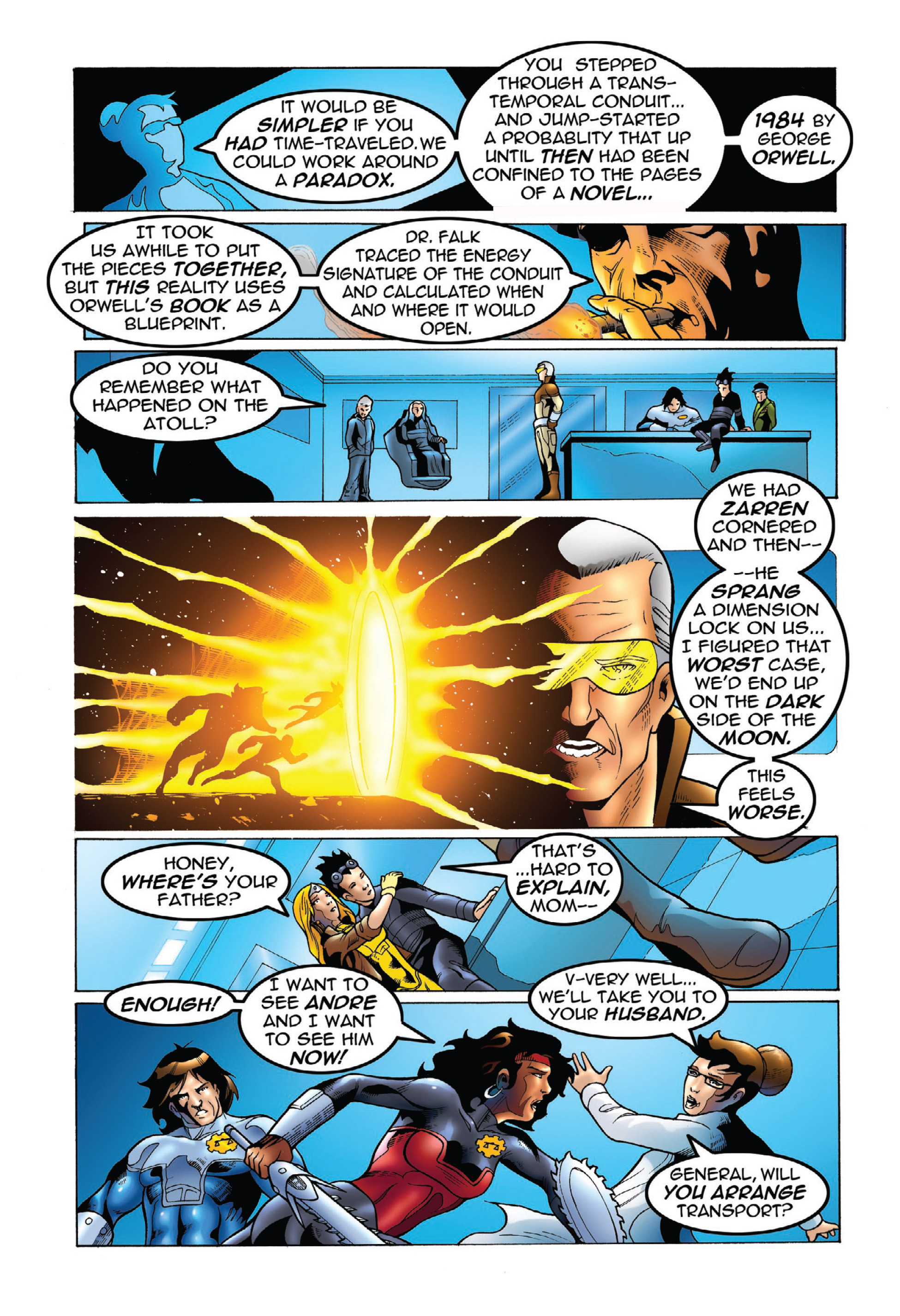 Read online The Justice Machine: Object of Power comic -  Issue # TPB - 44