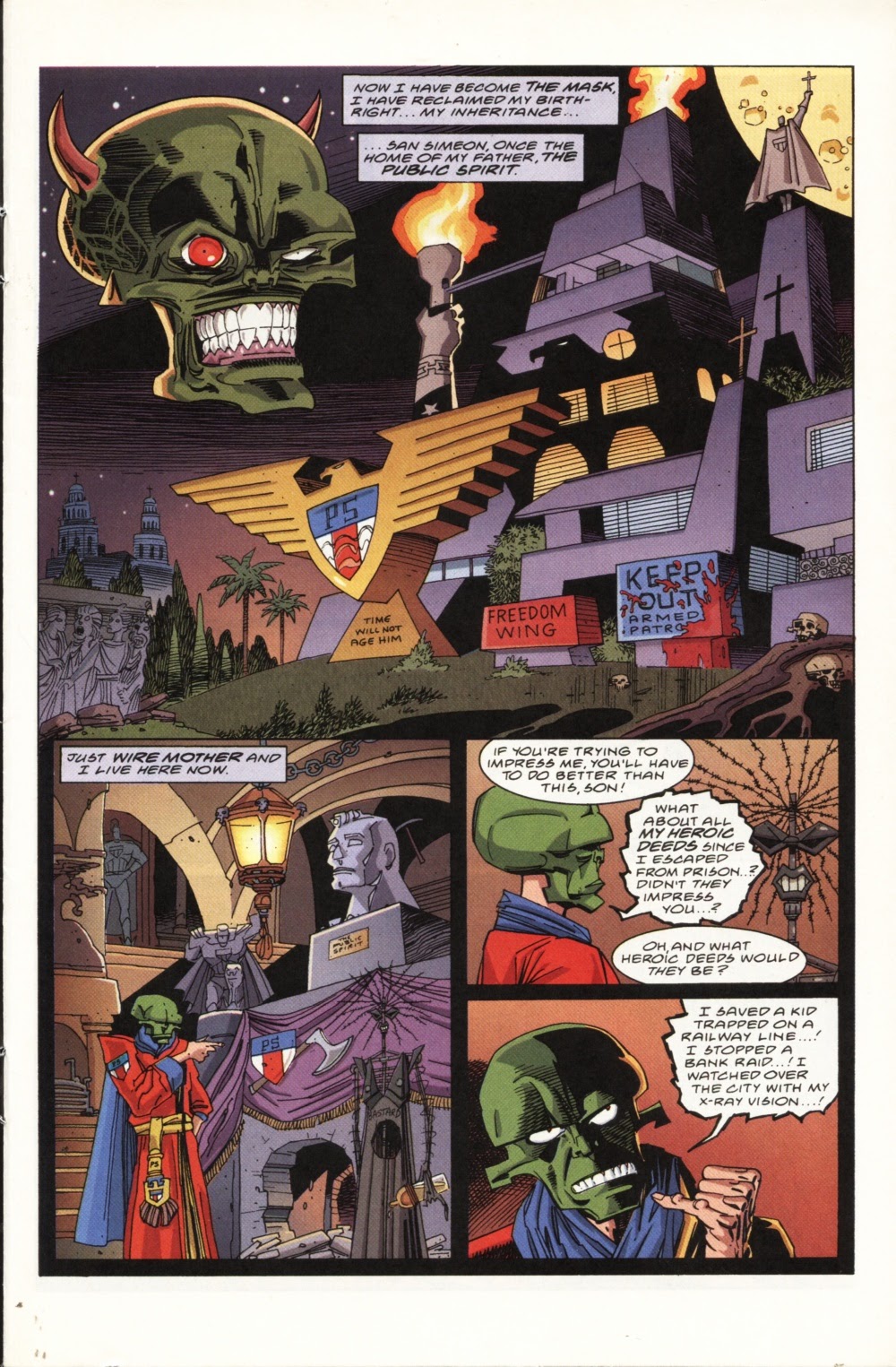 Read online The Mask/Marshal Law comic -  Issue #2 - 3